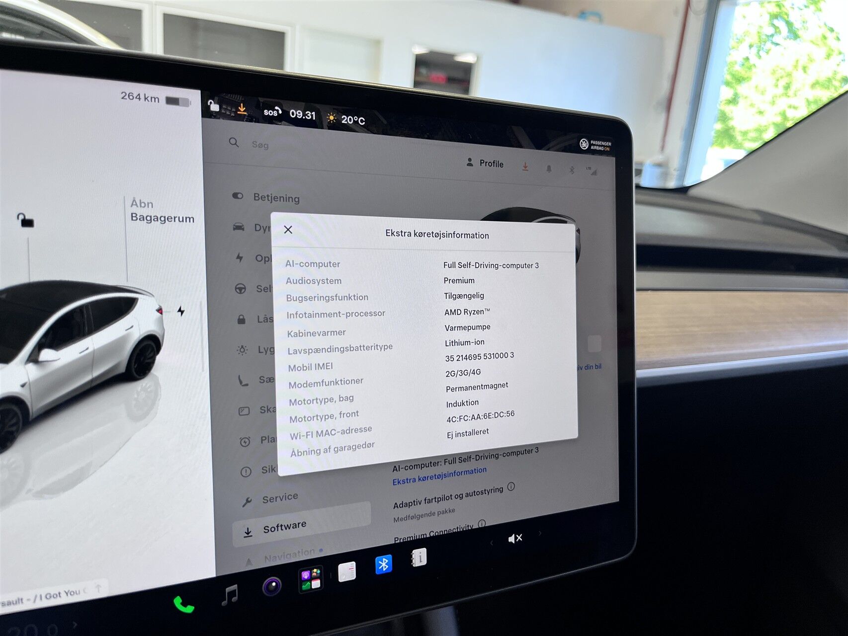 Billede af Tesla Model Y EL Performance AWD 534HK 5d Aut.