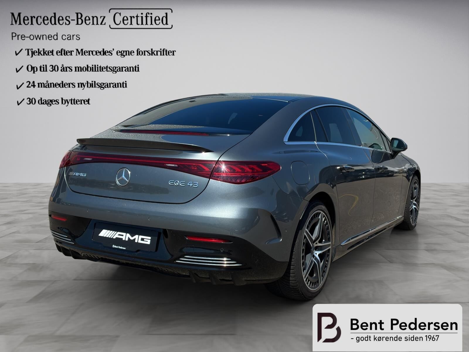 Billede af Mercedes-Benz EQE 43 AMG EL 4Matic 476HK Aut.
