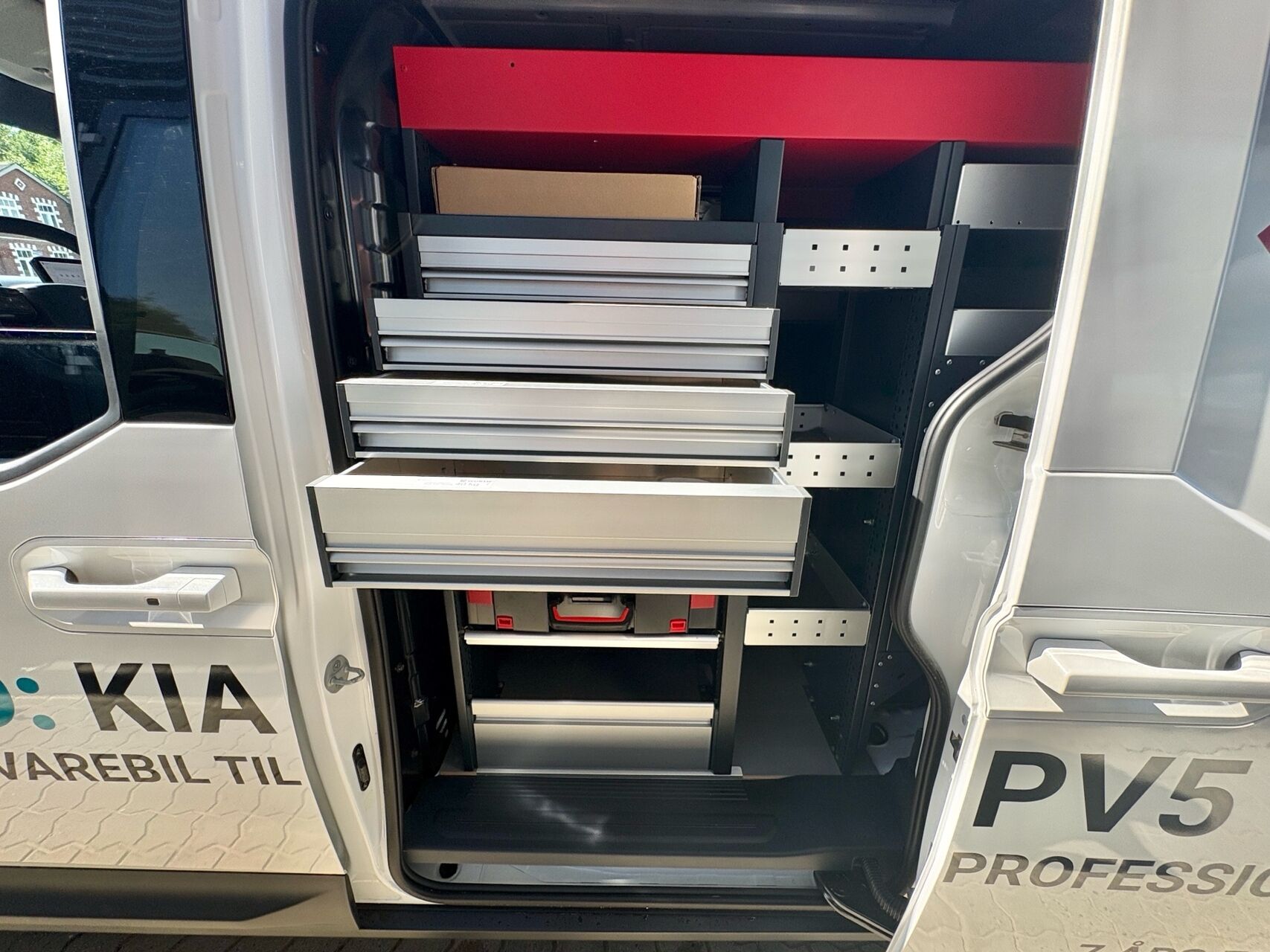 Billede af Kia PV5 Cargo L2H1 EL Long Range Work Pro 163HK Van Aut.