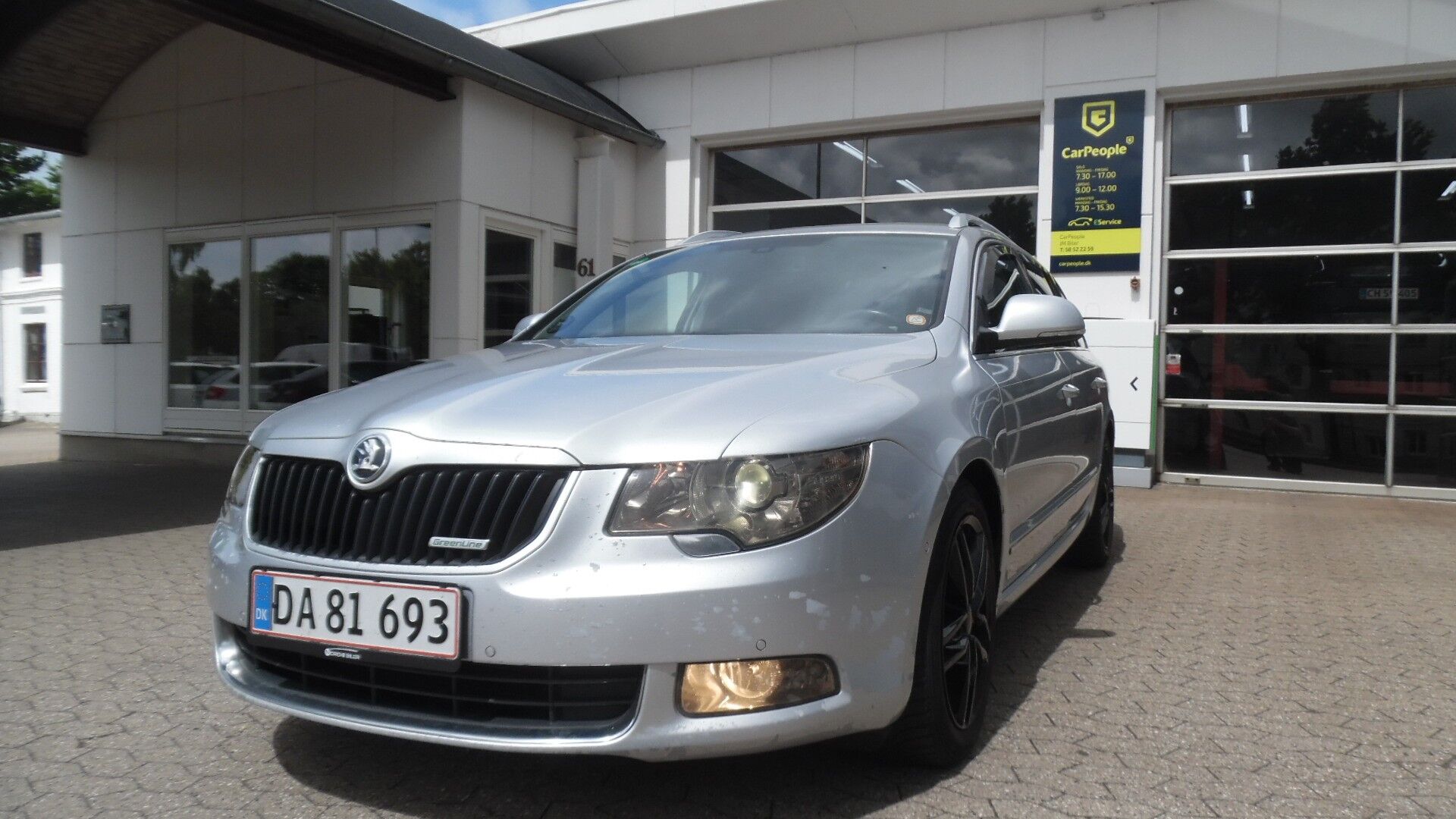 Billede af Skoda Superb Combi 1,6 TDI Common Rail DPF Greenline Elegance 105HK Stc