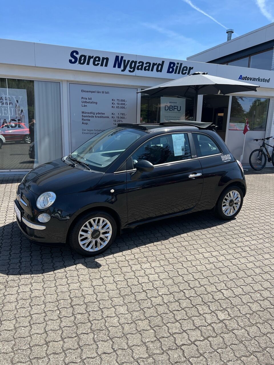 Billede af Fiat 500C 1,2 Pop 69HK Cabr.
