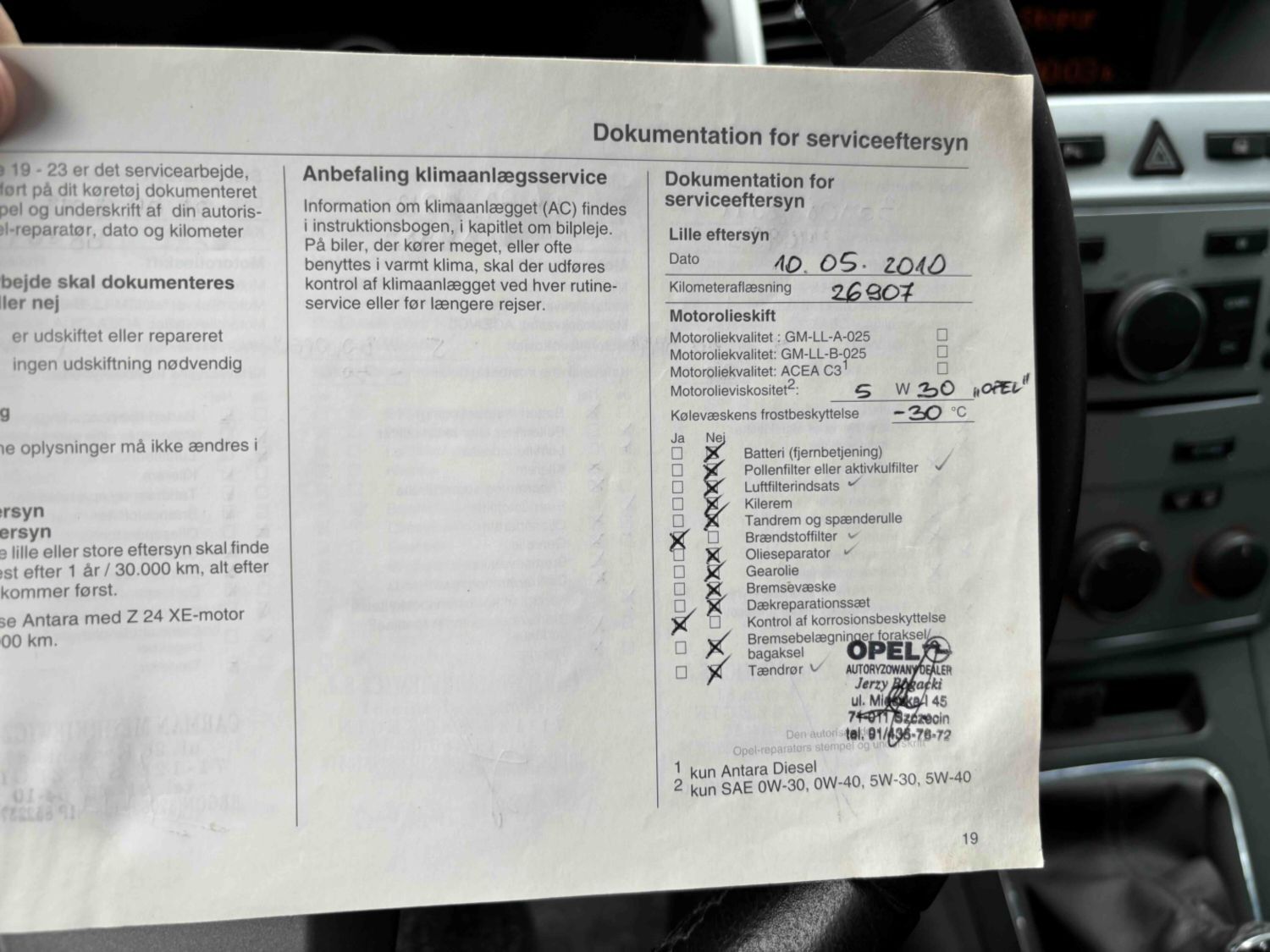 Billede af Opel Zafira 1,9 CDTI 150HK
