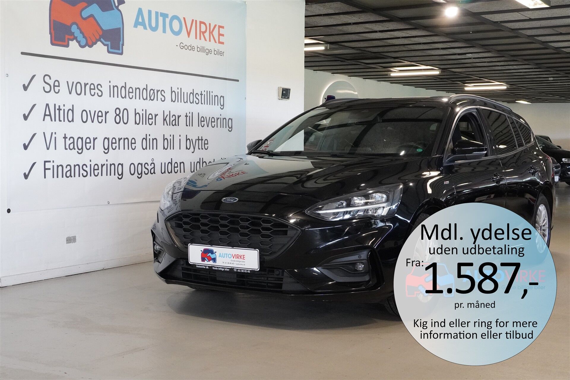 Billede af Ford Focus 1,0 EcoBoost ST-Line Business 125HK Stc 6g