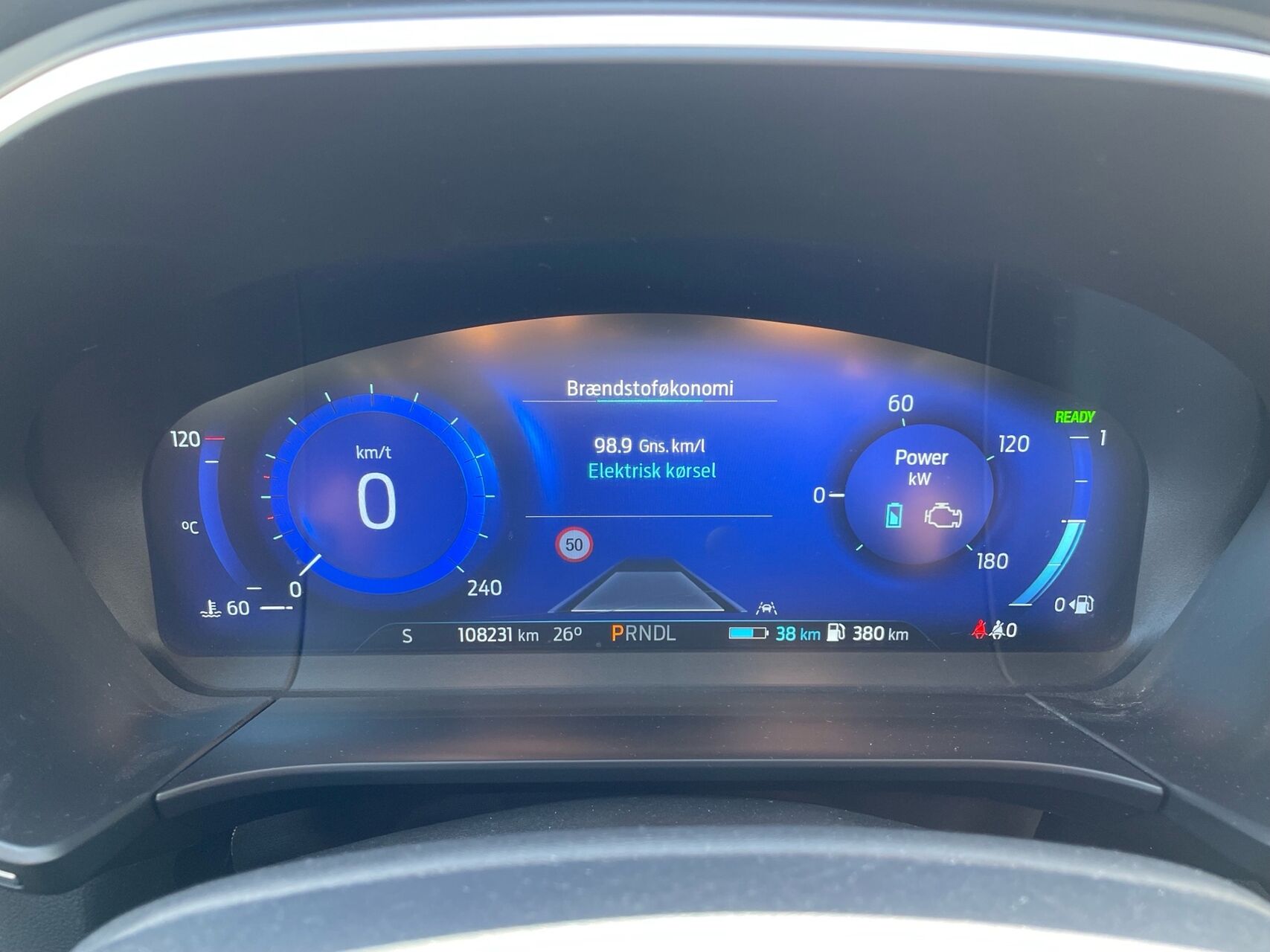 Billede af Ford Kuga 2,5 Plugin-hybrid Vignale CVT 225HK 5d Trinl. Gear