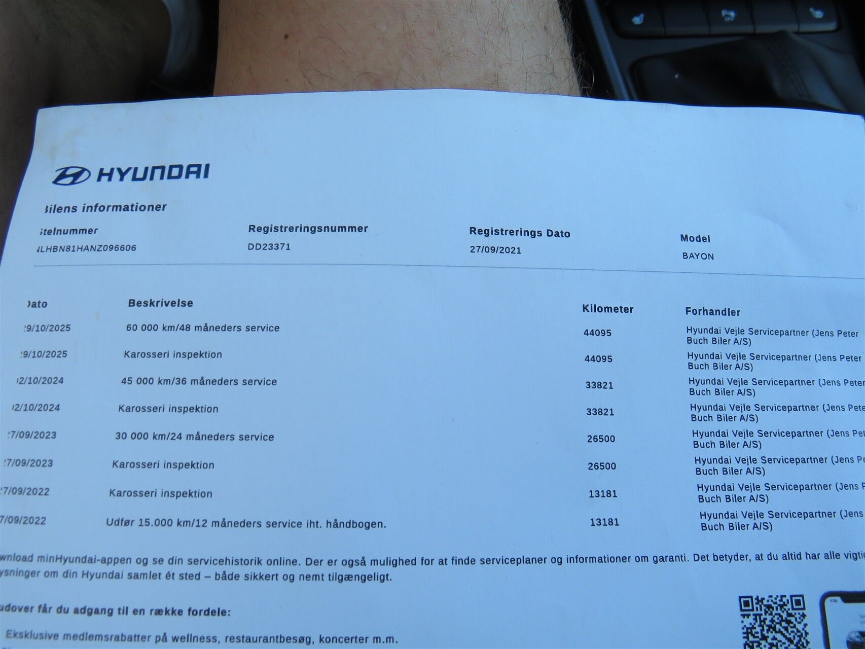 Billede af Hyundai Bayon 1,2 MPI Essential 84HK 5d