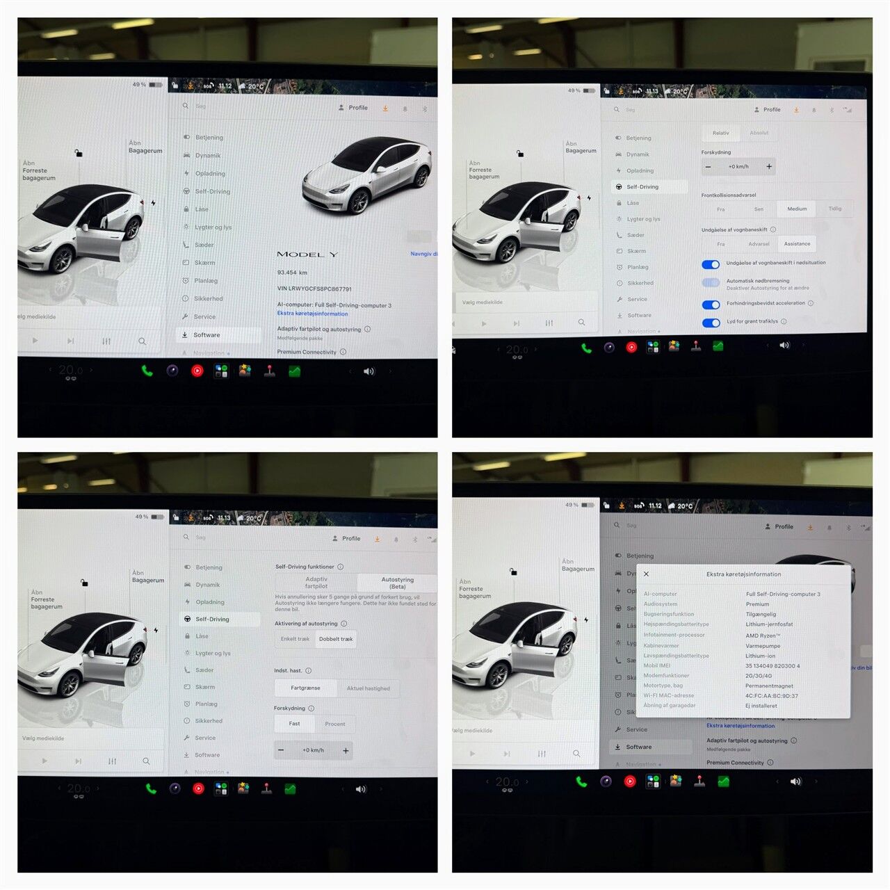Billede af Tesla Model Y EL RWD 299HK 5d Aut.