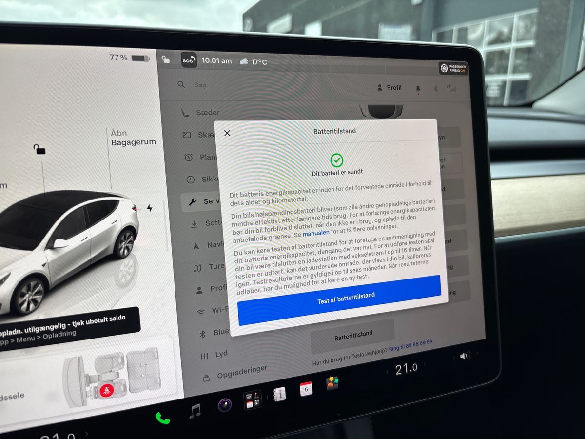 Billede af Tesla Model Y EL RWD 299HK 5d Aut.