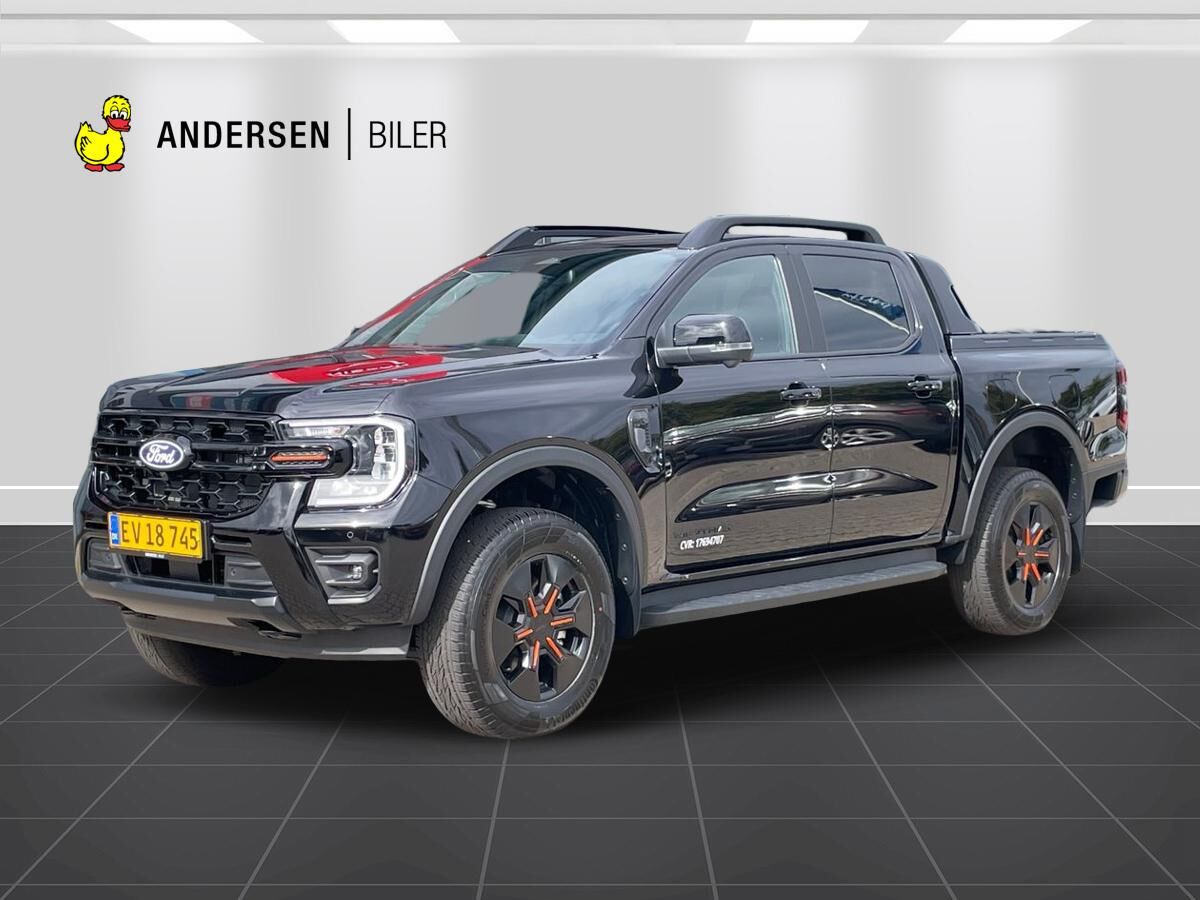 Billede af Ford Ranger Double Cab 2,3 EcoBoost Hybrid Wildtrak e-4WD 281HK Pick-Up 10g Aut.