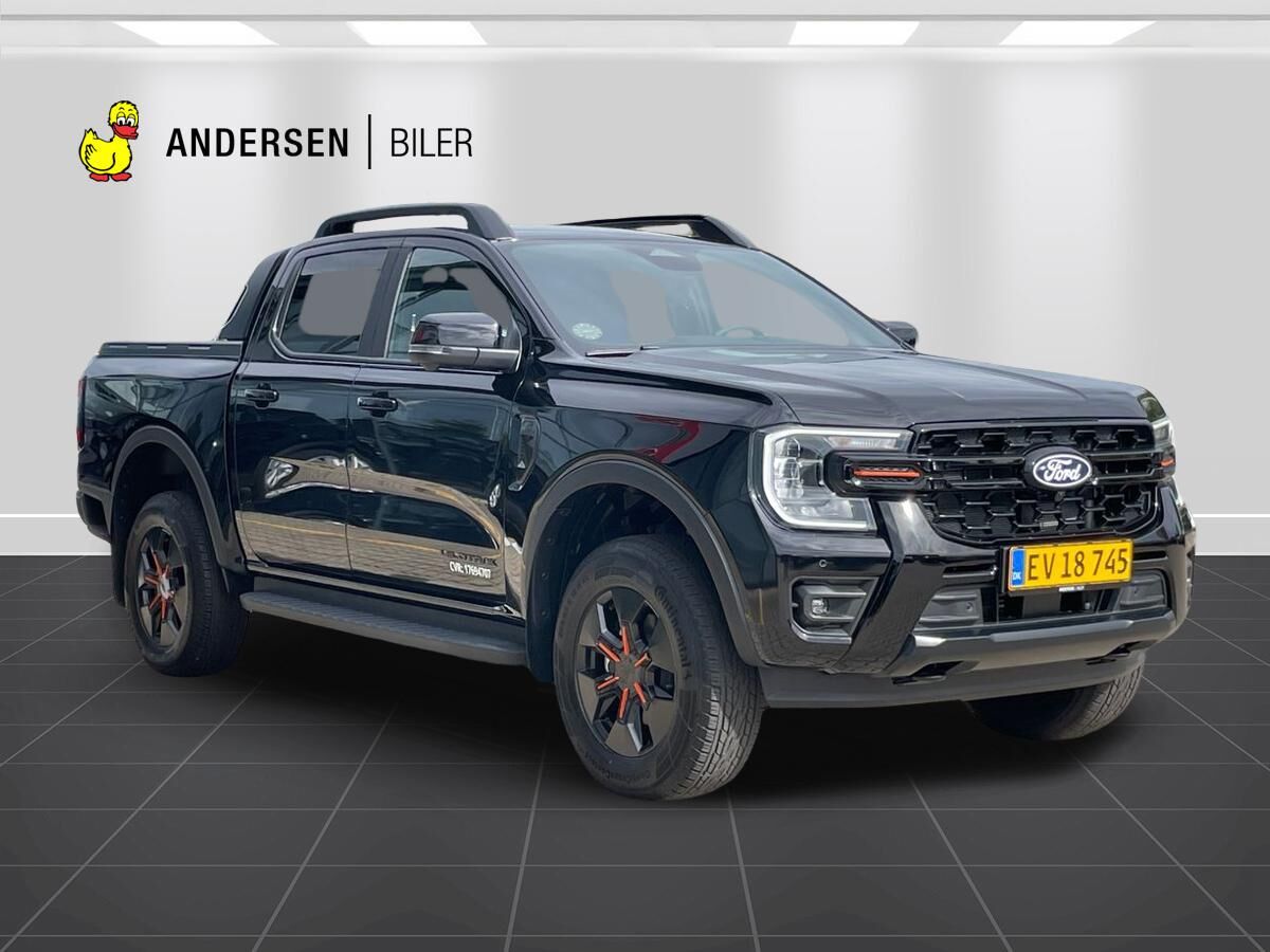 Billede af Ford Ranger Double Cab 2,3 EcoBoost Hybrid Wildtrak e-4WD 281HK Pick-Up 10g Aut.