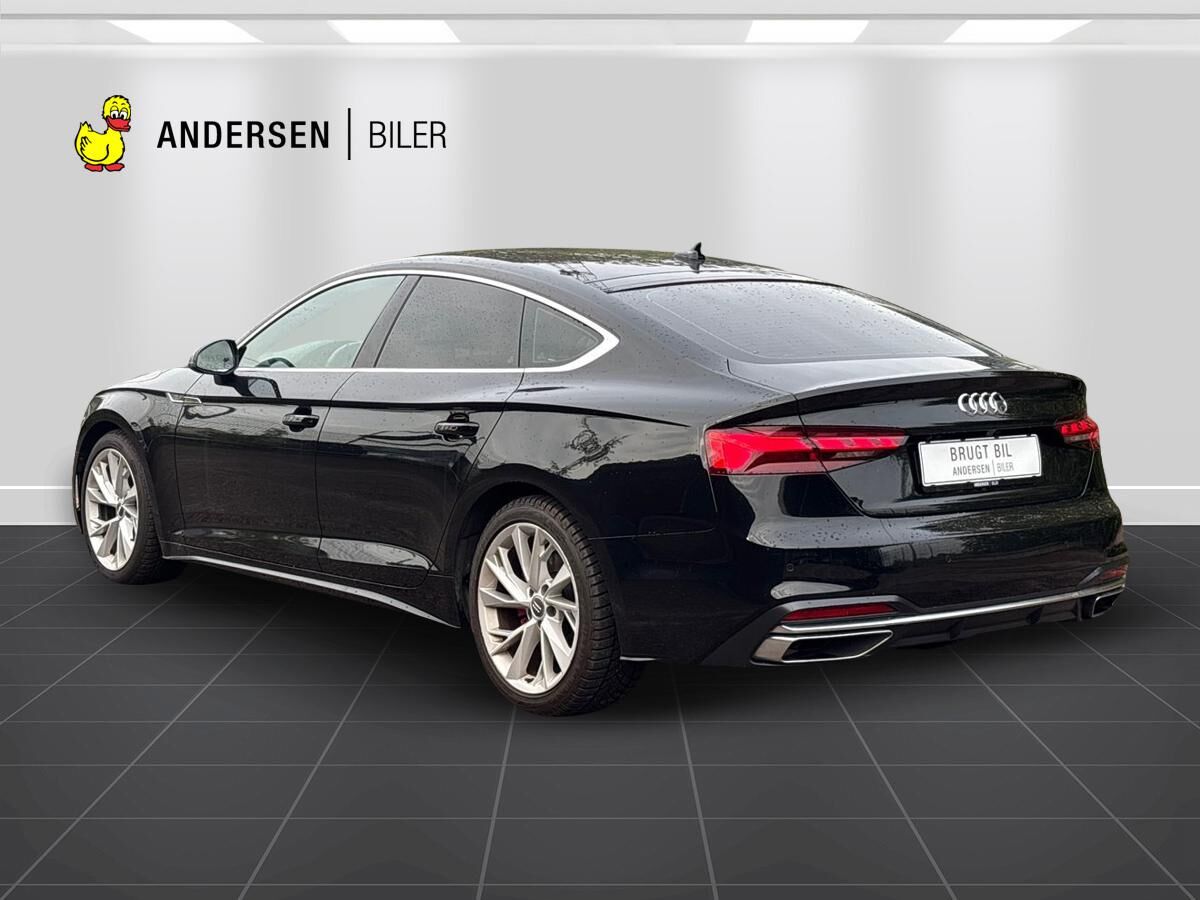Billede af Audi A5 Sportback 2,0 40 TFSI  Mild hybrid Prestige Plus S Tronic 204HK 5d 7g Aut.