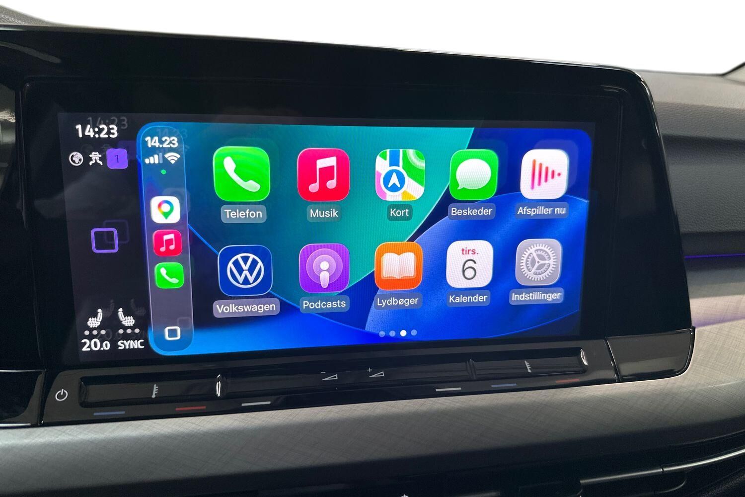 Billede af VW Golf Variant 1,5 eTSI  Mild hybrid Life DSG 130HK Stc 7g Aut.