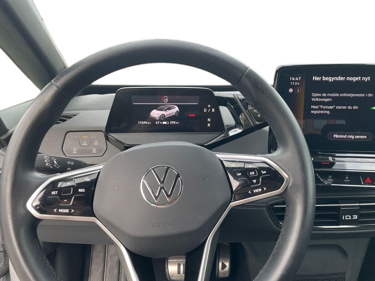 Billede af VW ID.3 EL Pro Performance Business 204HK 5d Aut.