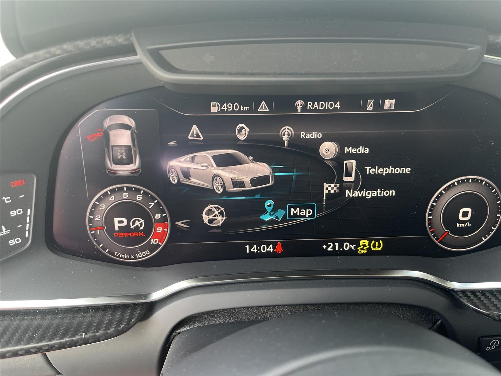 Billede af Audi R8 5,2 V10 Plus FSI Quattro S Tron 610HK 2d 7g Aut.