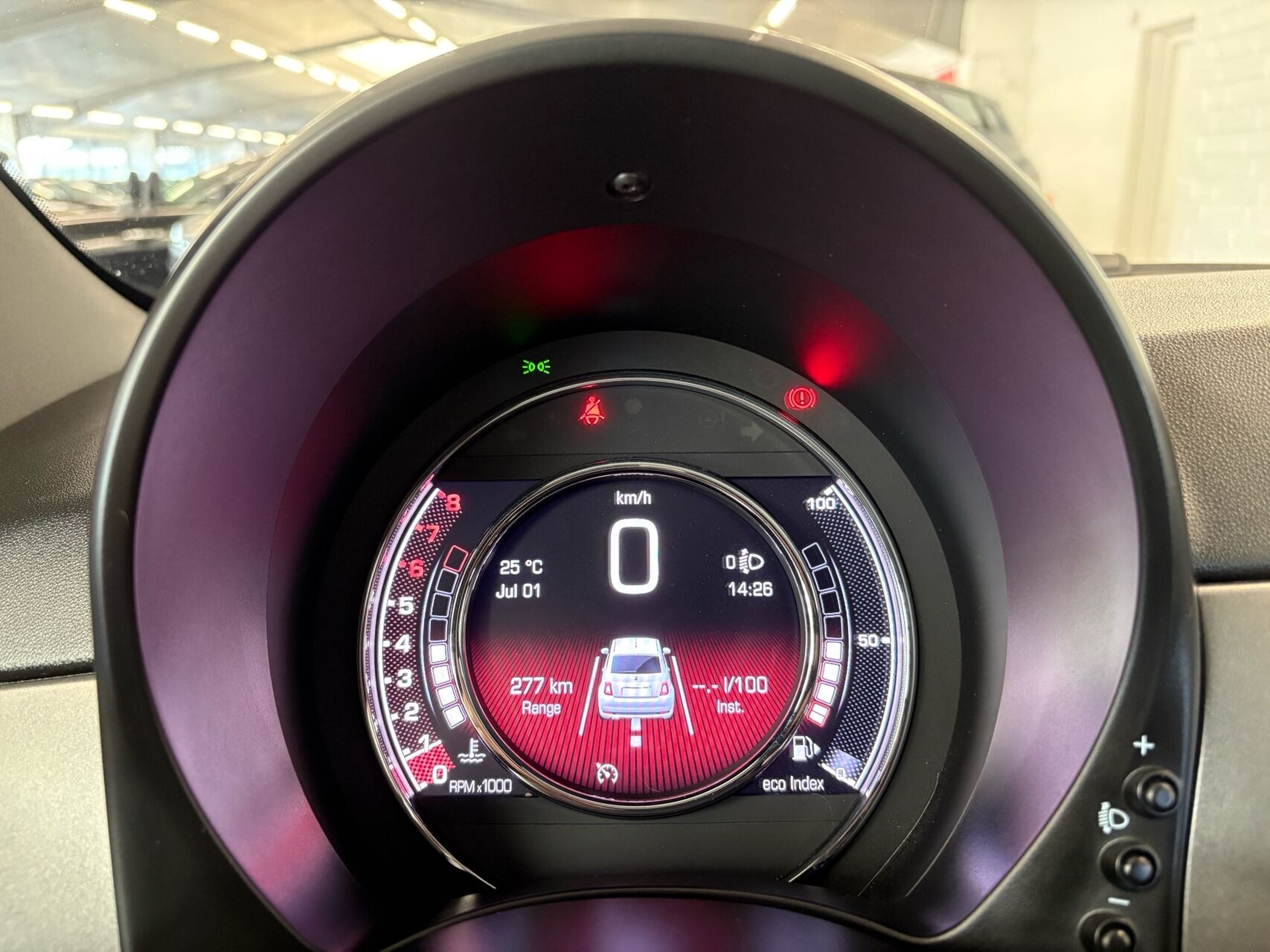 Billede af Fiat 500 1,0 Mild hybrid Sport Pack 70HK 3d 6g