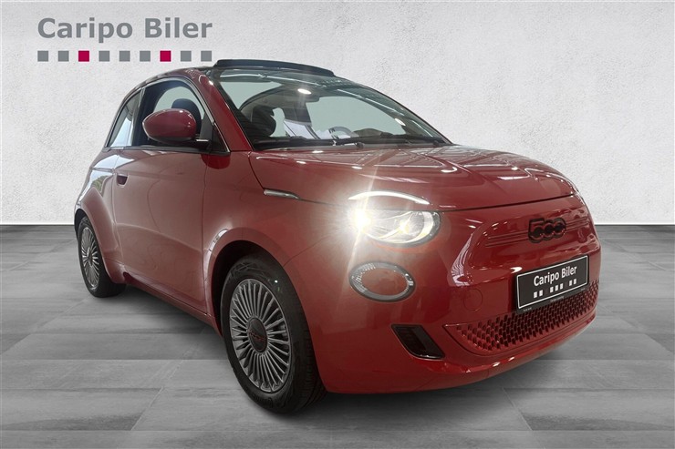 Fiat 500e EL RED 118HK Cabr. Aut.