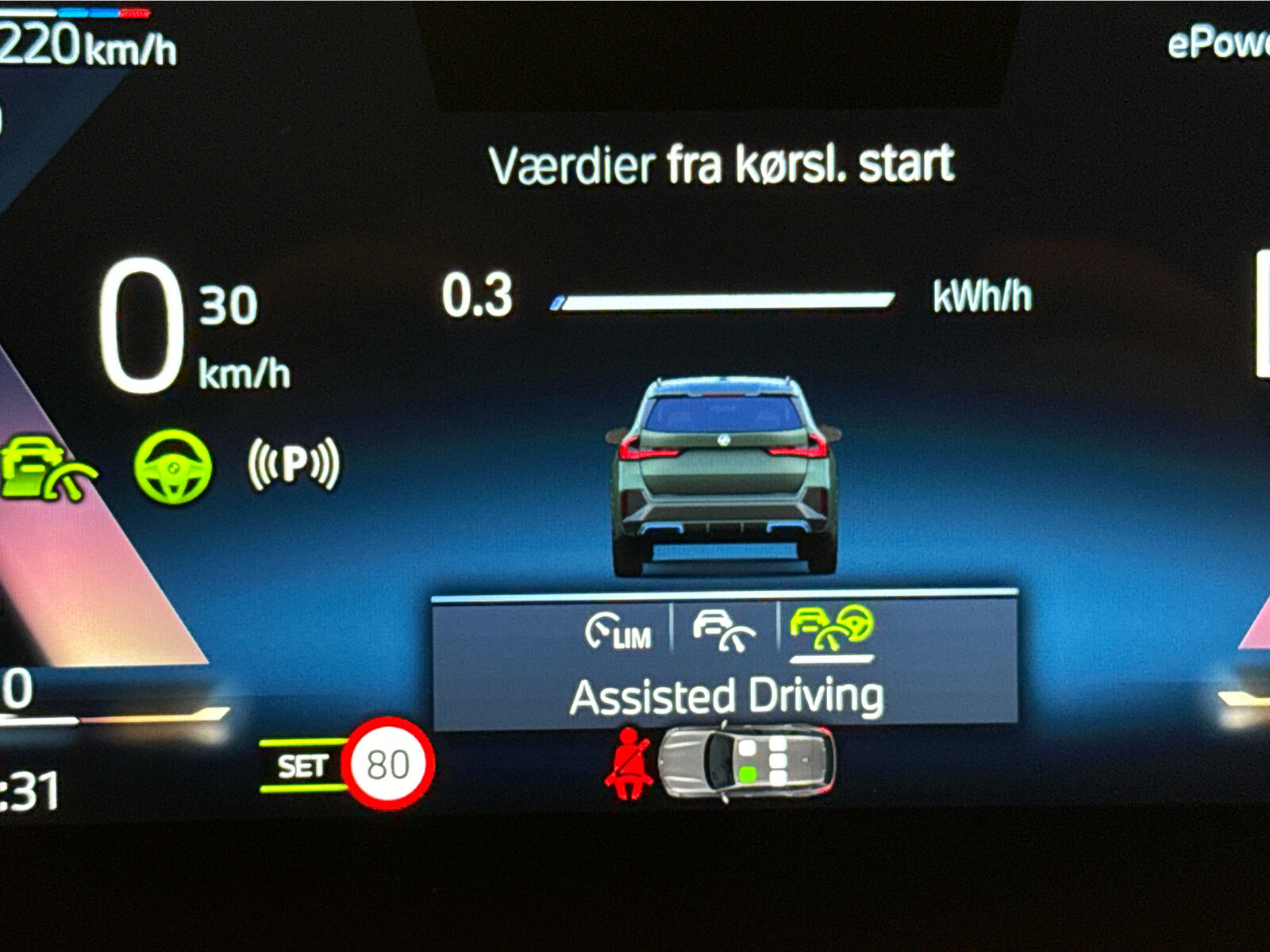 Billede af BMW iX1 xDrive30 EL M-Sport 4x4 313HK 5d Aut.
