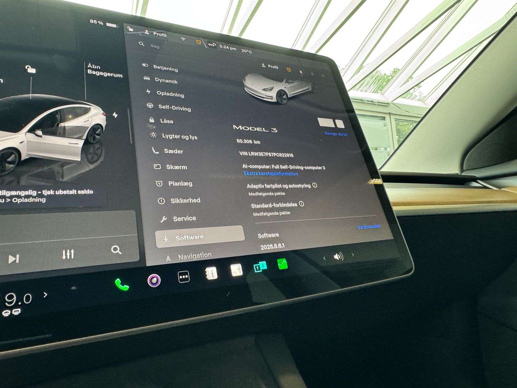Billede af Tesla Model 3 EL 283HK Aut.