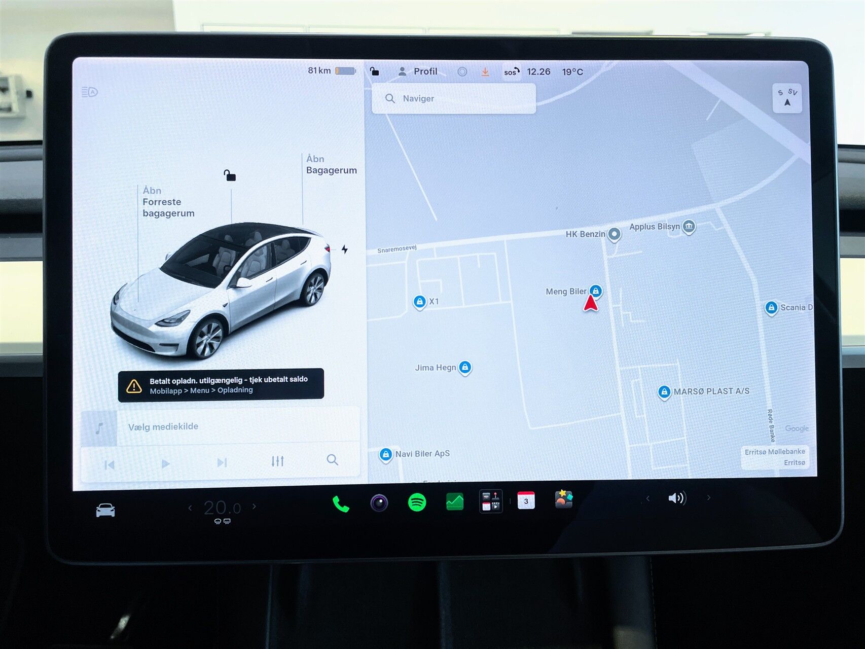 Billede af Tesla Model Y EL Long Range AWD 514HK 5d Aut.
