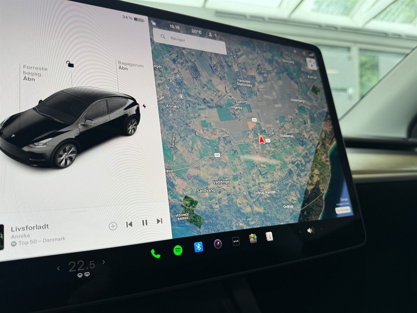 Billede af Tesla Model Y EL RWD 299HK 5d Aut.