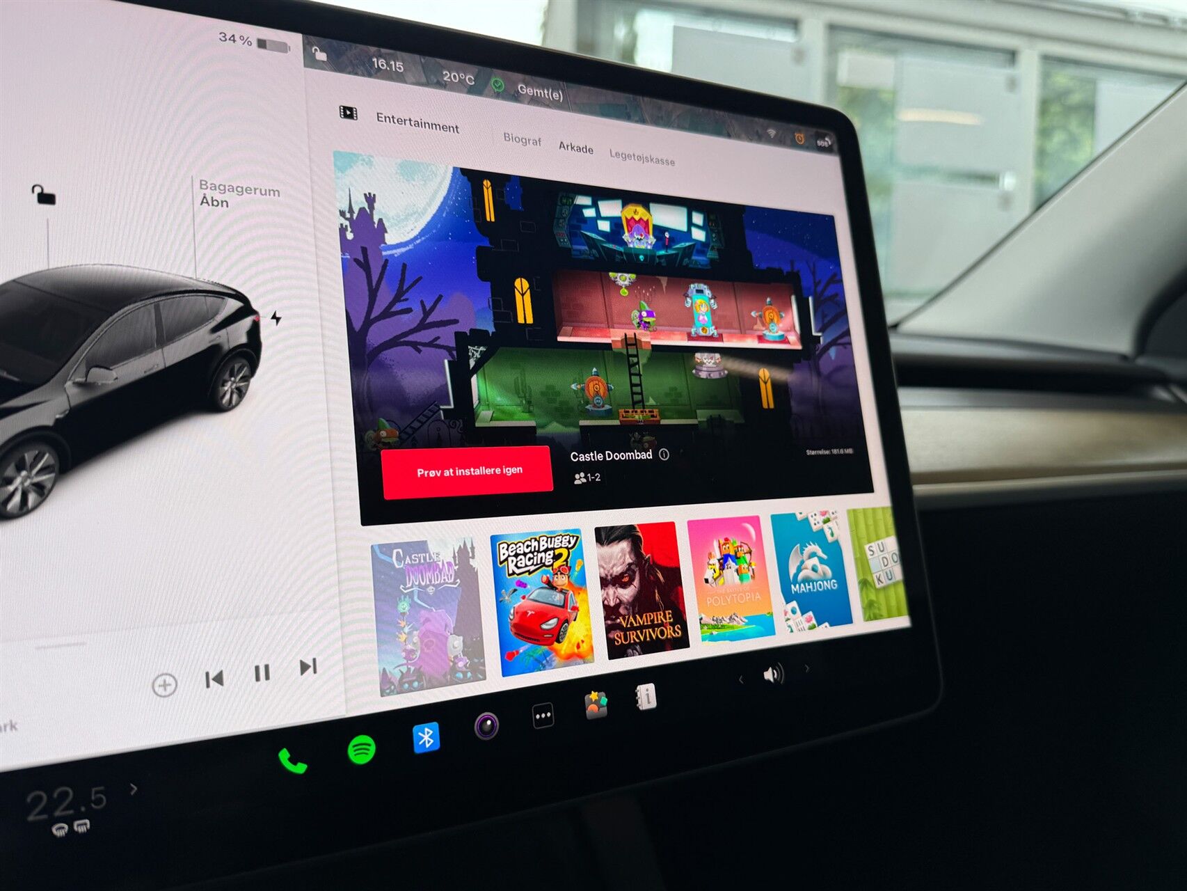 Billede af Tesla Model Y EL RWD 299HK 5d Aut.
