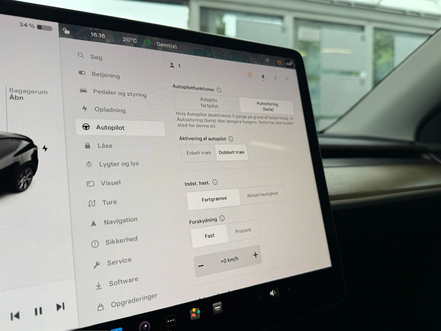 Billede af Tesla Model Y EL RWD 299HK 5d Aut.