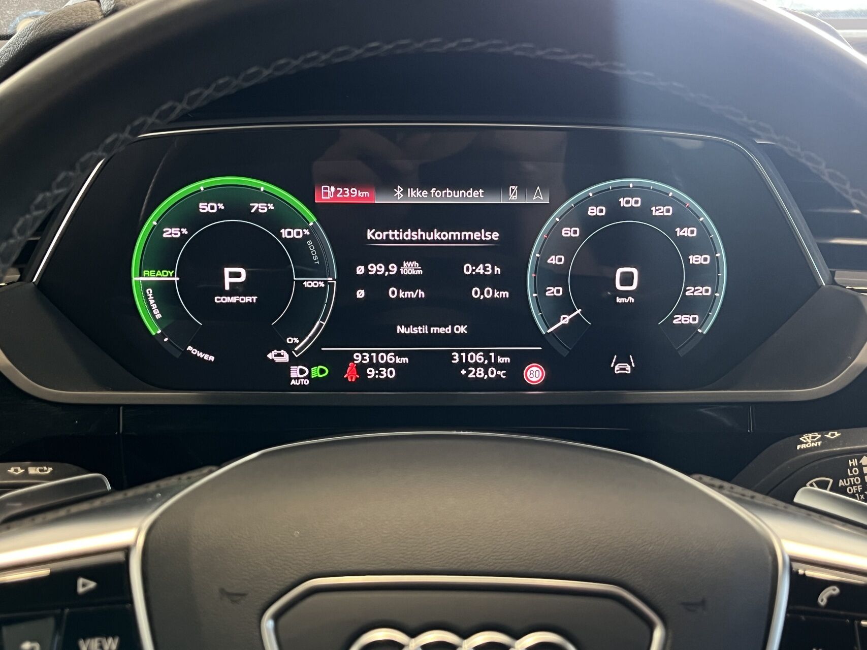 Billede af Audi Q8 55 E-tron S Line Quattro 408HK 5d Aut.