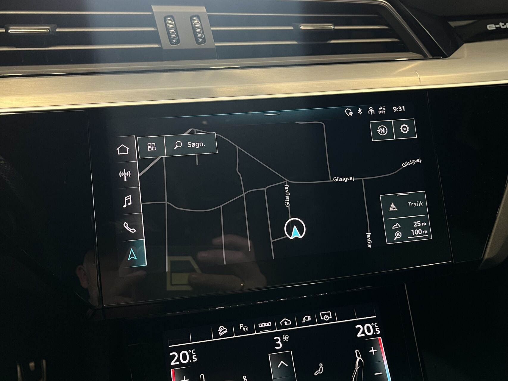 Billede af Audi Q8 55 E-tron S Line Quattro 408HK 5d Aut.