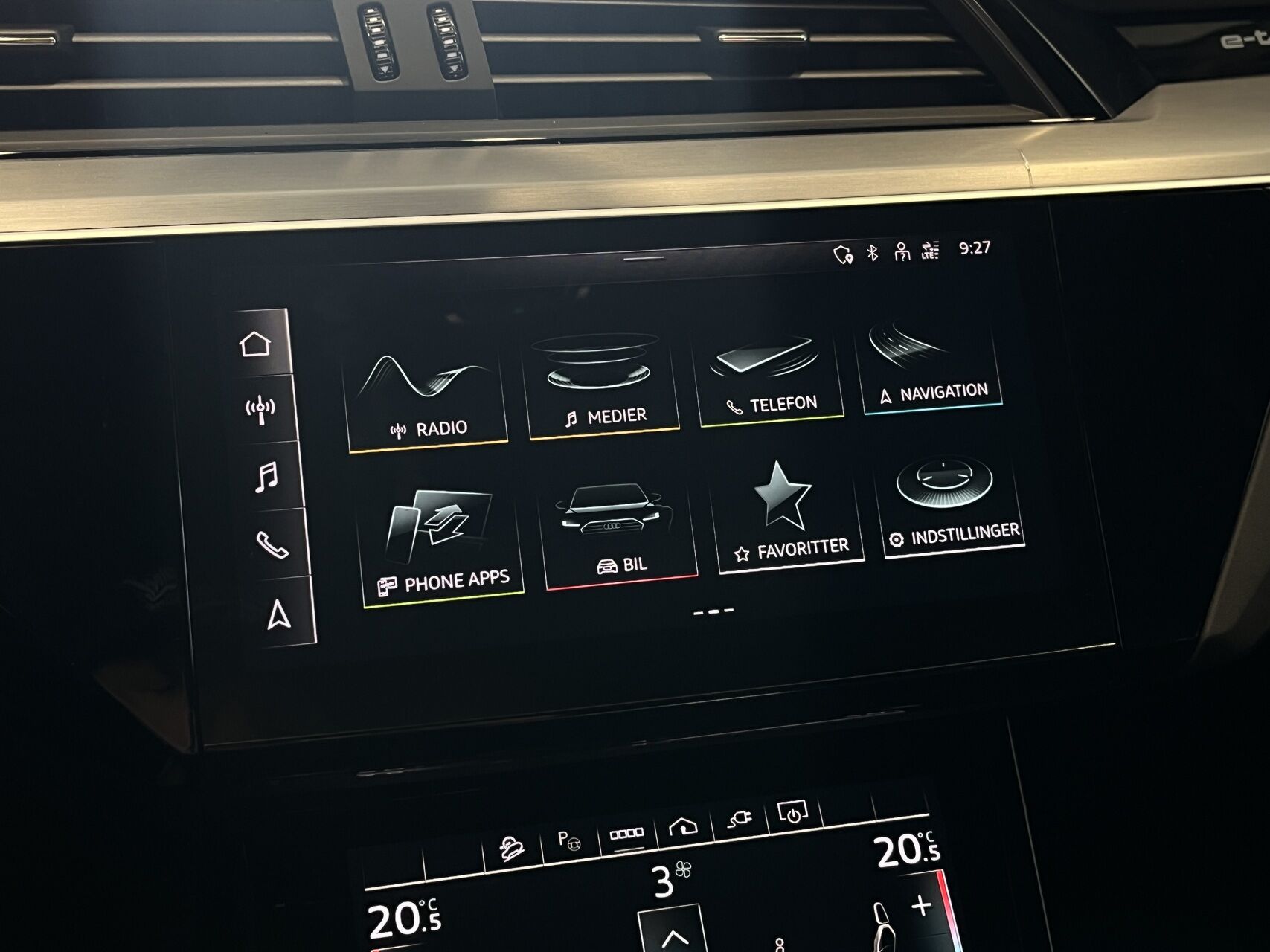 Billede af Audi Q8 55 E-tron S Line Quattro 408HK 5d Aut.
