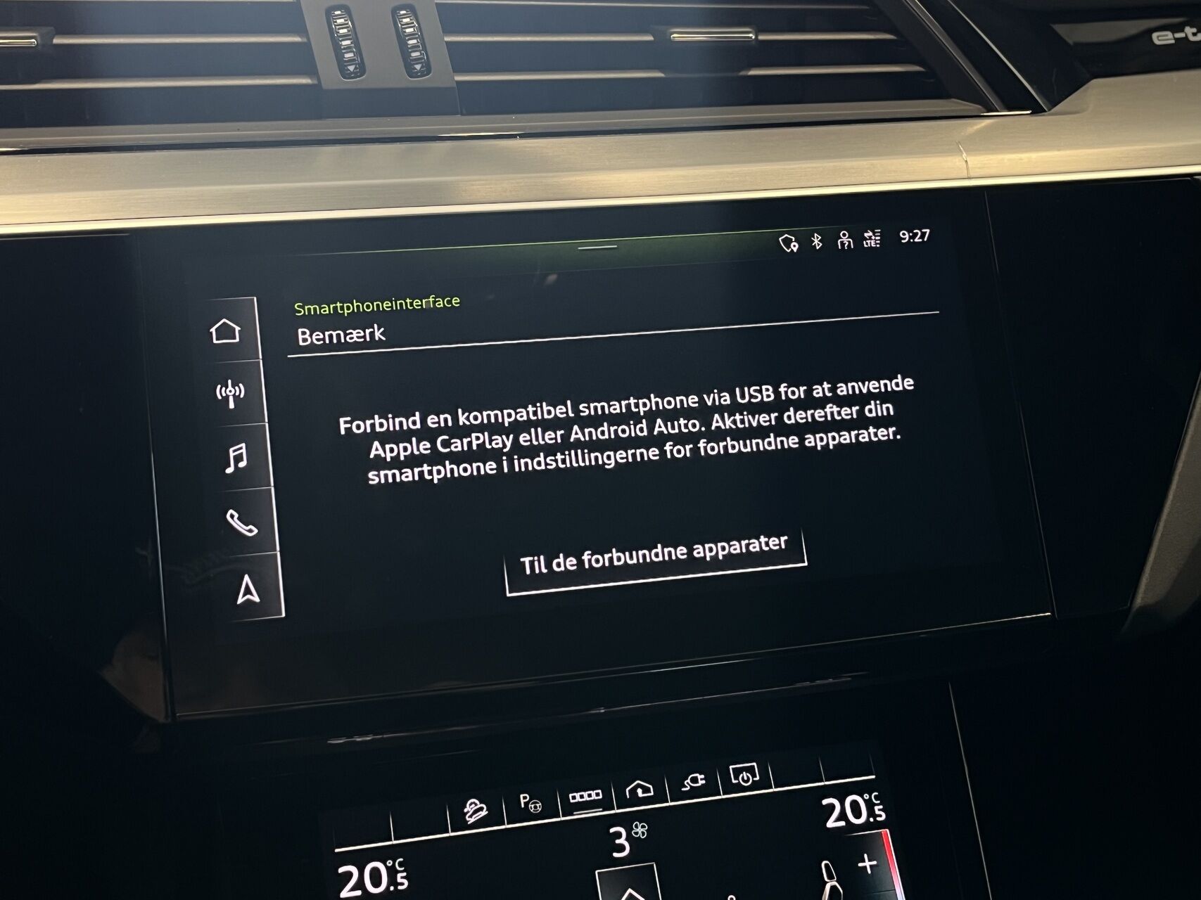 Billede af Audi Q8 55 E-tron S Line Quattro 408HK 5d Aut.