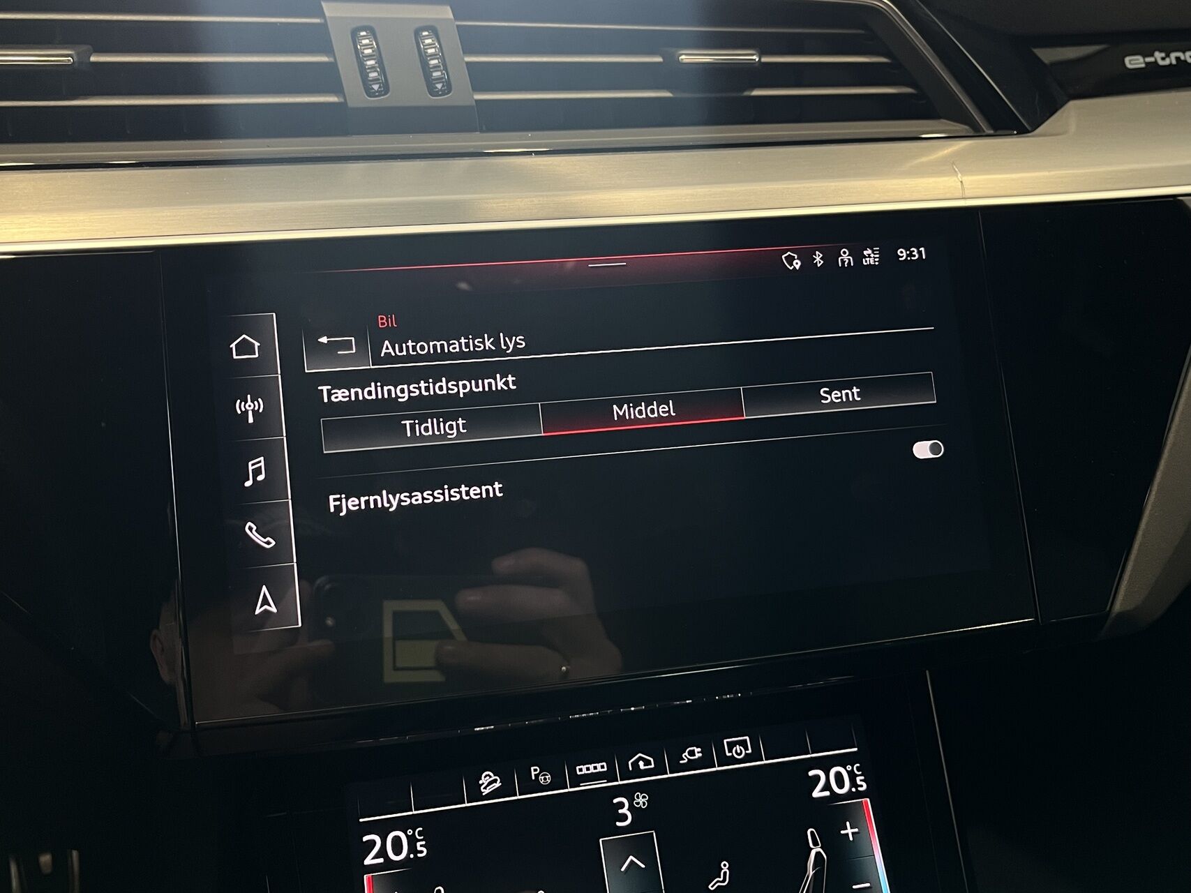 Billede af Audi Q8 55 E-tron S Line Quattro 408HK 5d Aut.