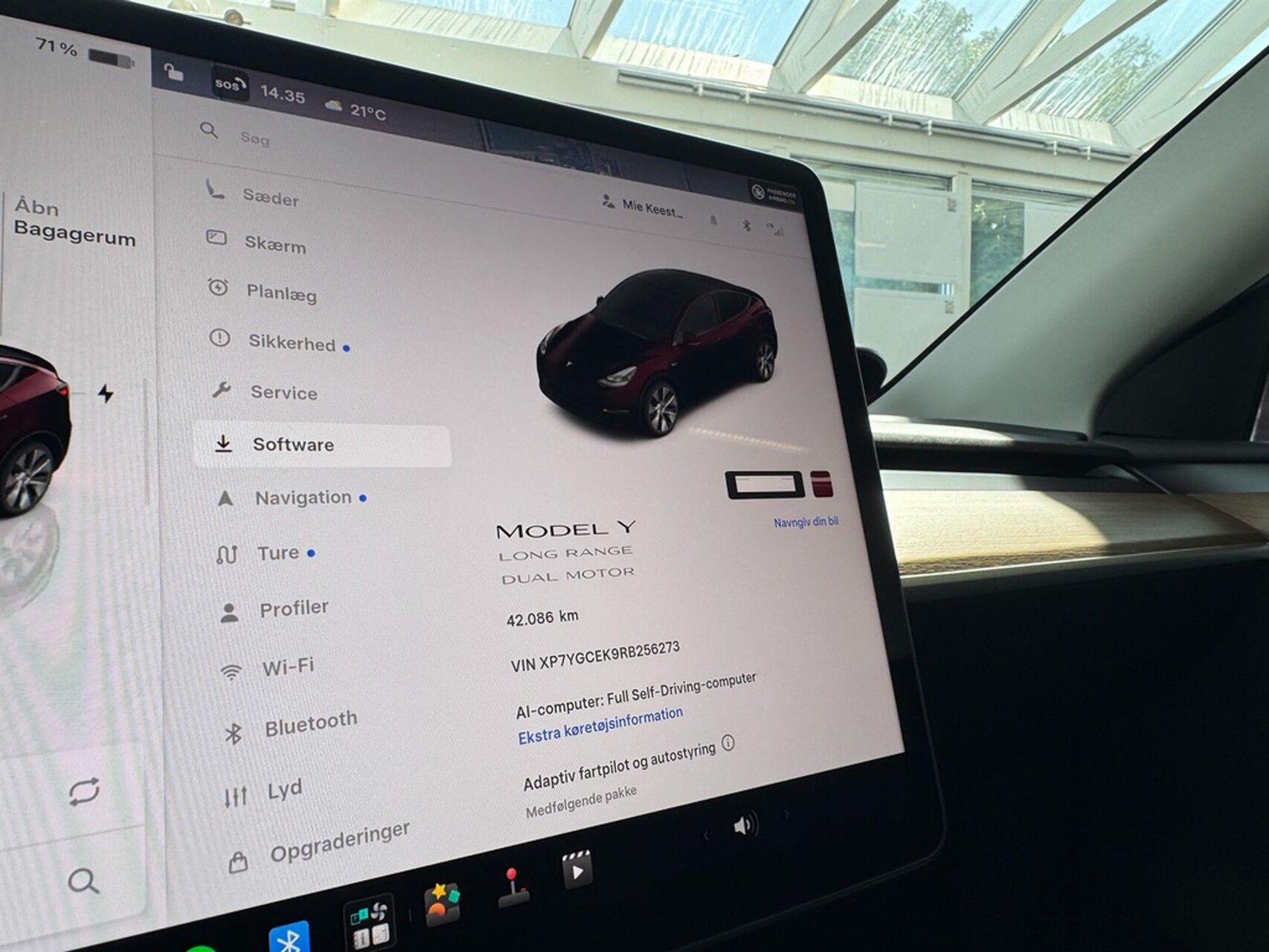 Billede af Tesla Model Y EL Long Range AWD 514HK 5d Aut.