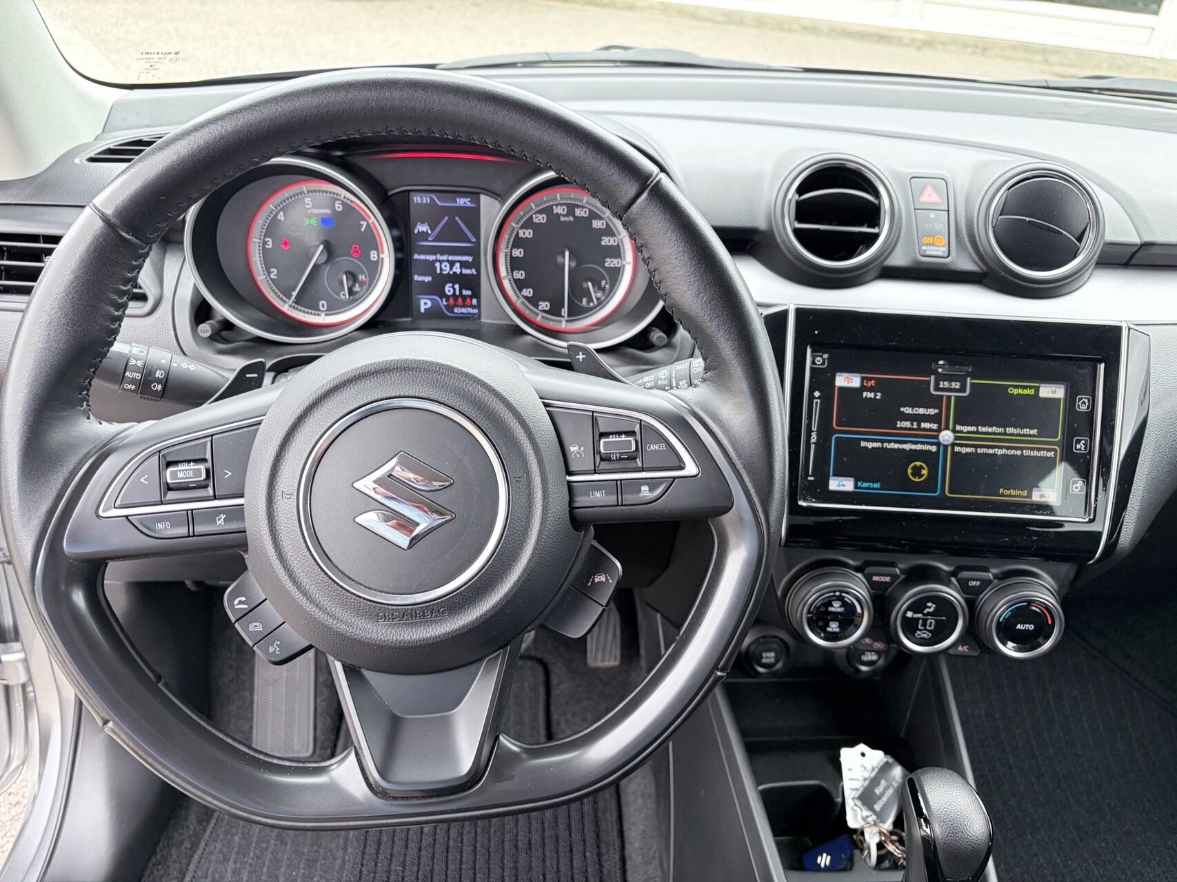 Billede af Suzuki Swift 1,2 Dualjet  Mild hybrid Exclusive AEB CVT 83HK 5d Trinl. Gear