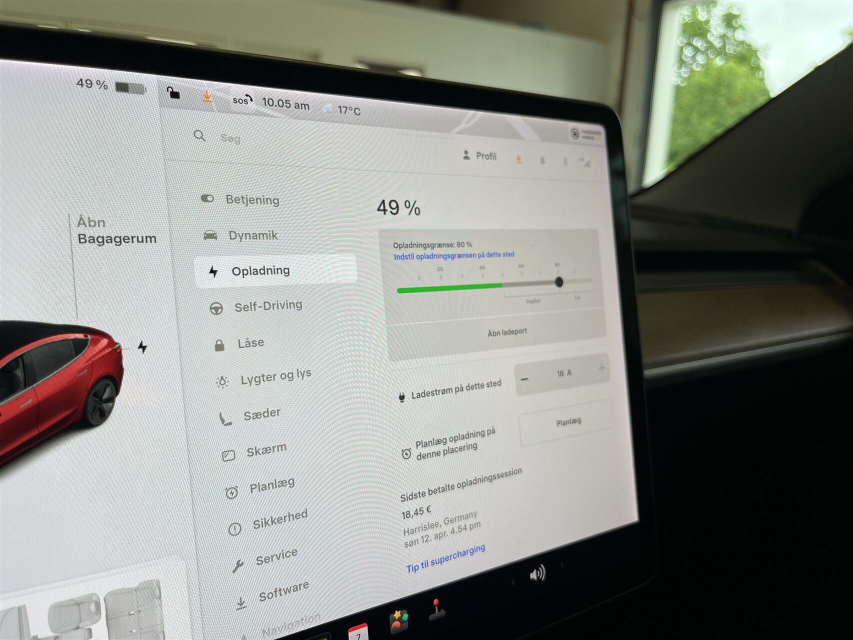 Billede af Tesla Model 3 EL Standard Range Plus 283HK Aut. 