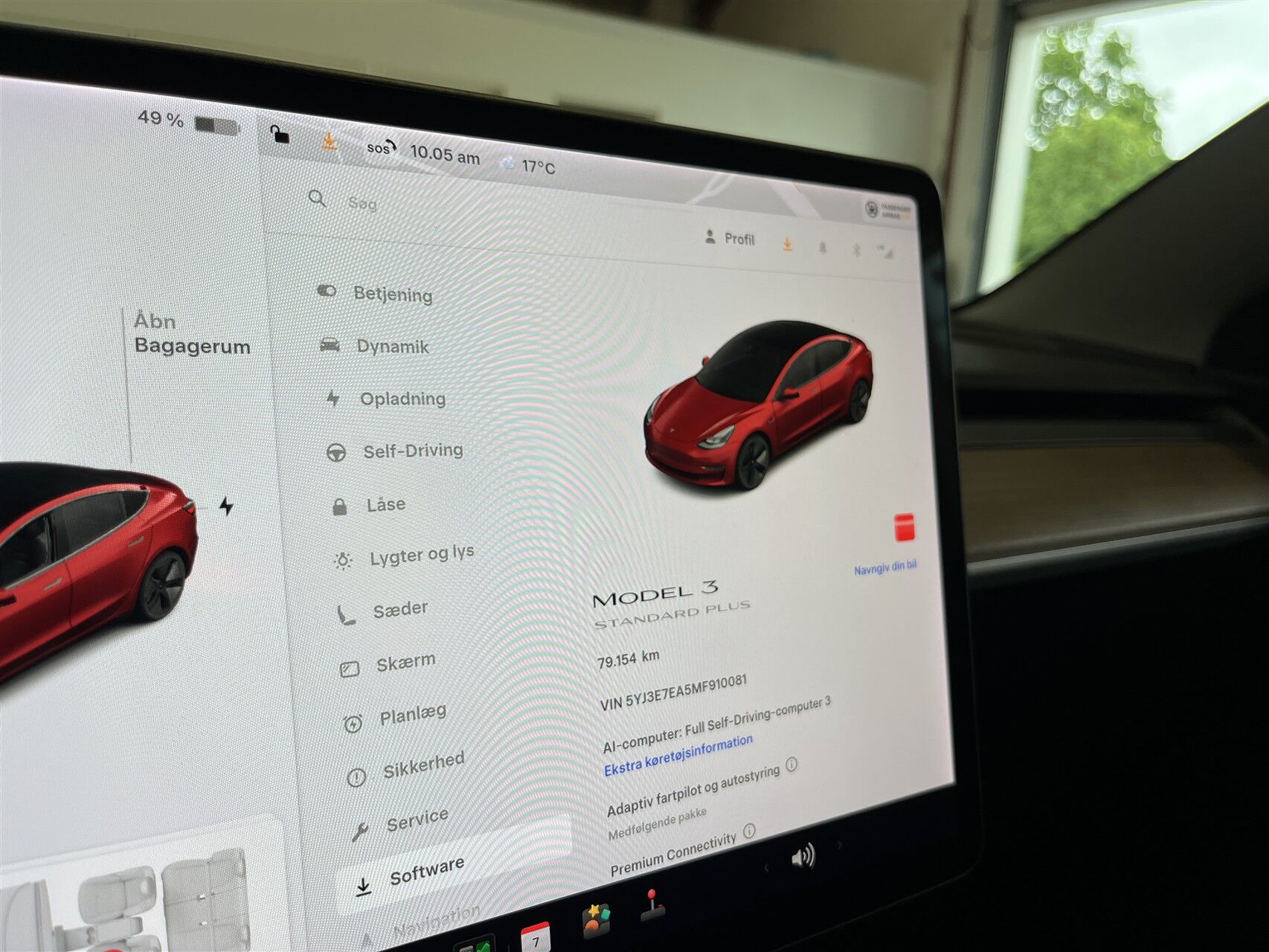 Billede af Tesla Model 3 EL Standard Range Plus 283HK Aut. 
