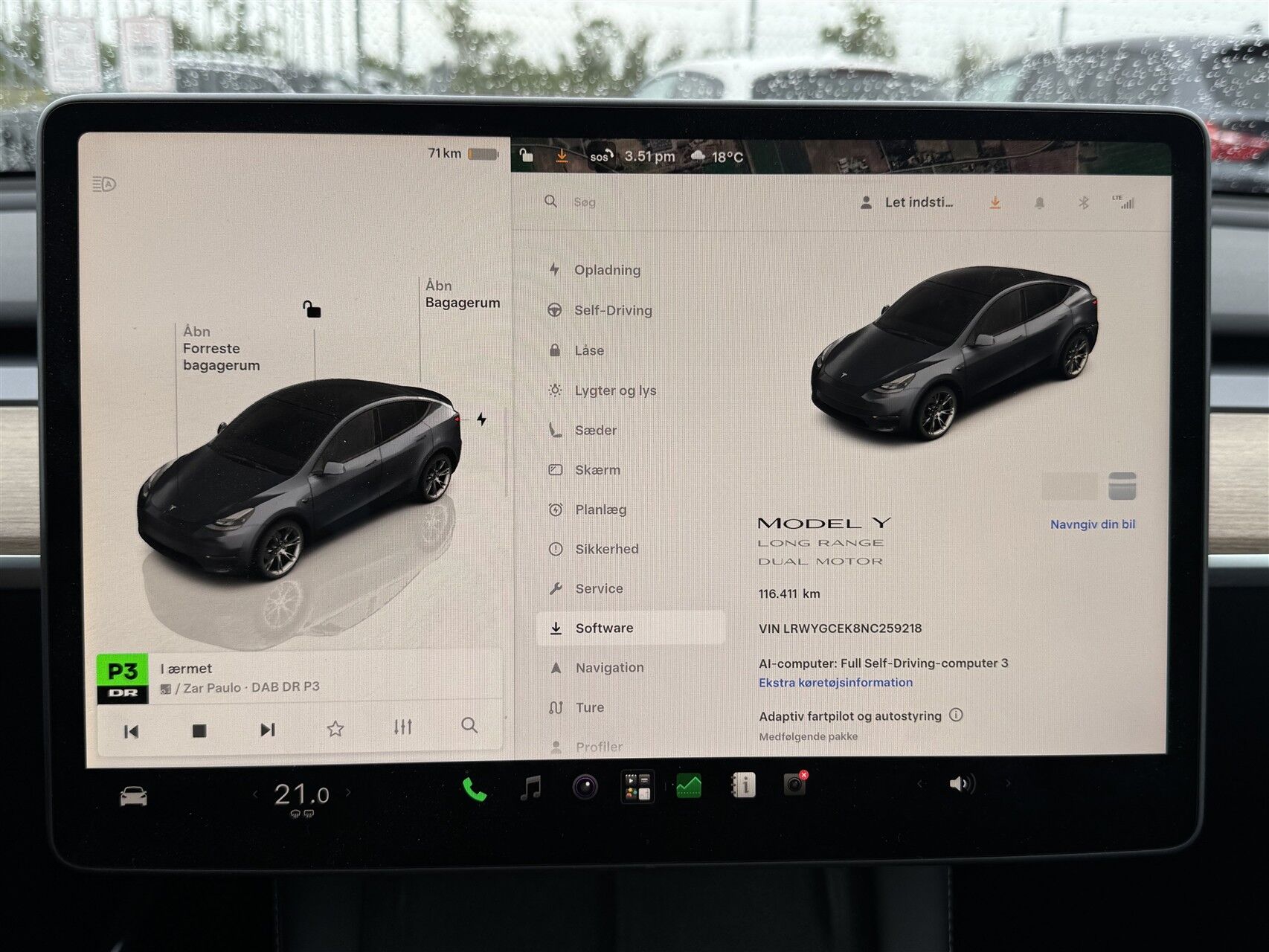 Billede af Tesla Model Y EL Long Range AWD 514HK 5d Aut.