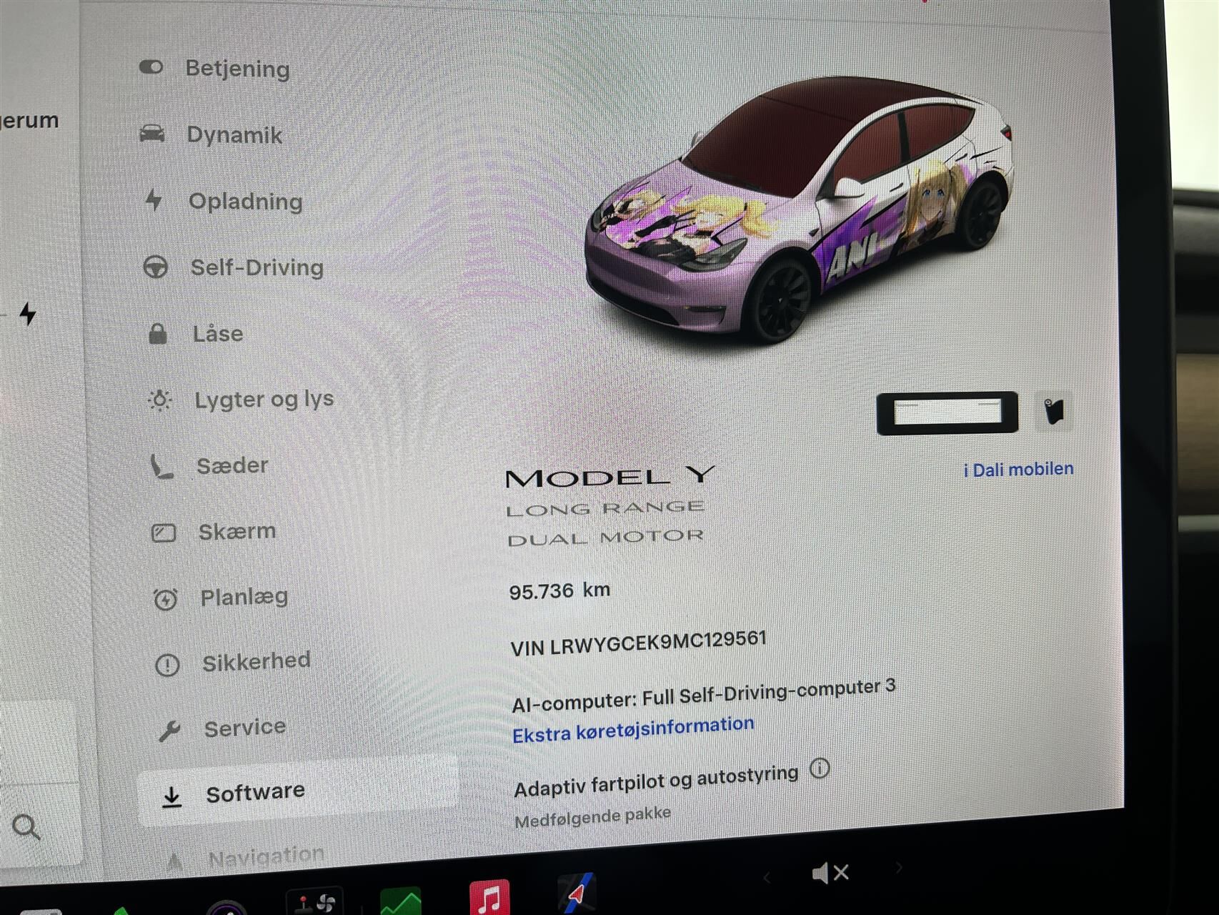 Billede af Tesla Model Y EL Long Range AWD 514HK 5d Aut.