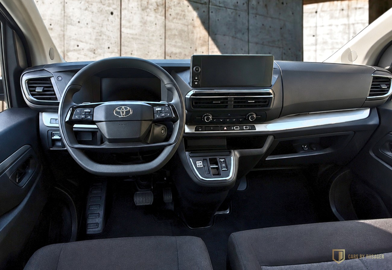 Billede af Toyota Proace Verso Electric Long EL Shuttle m/Dobbelt bagdør,Dobb.skydedør 136HK Aut.