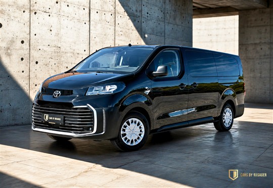 Toyota Proace Verso Electric Long EL Shuttle m/Dobbelt bagdør,Dobb.skydedør 136HK Aut.