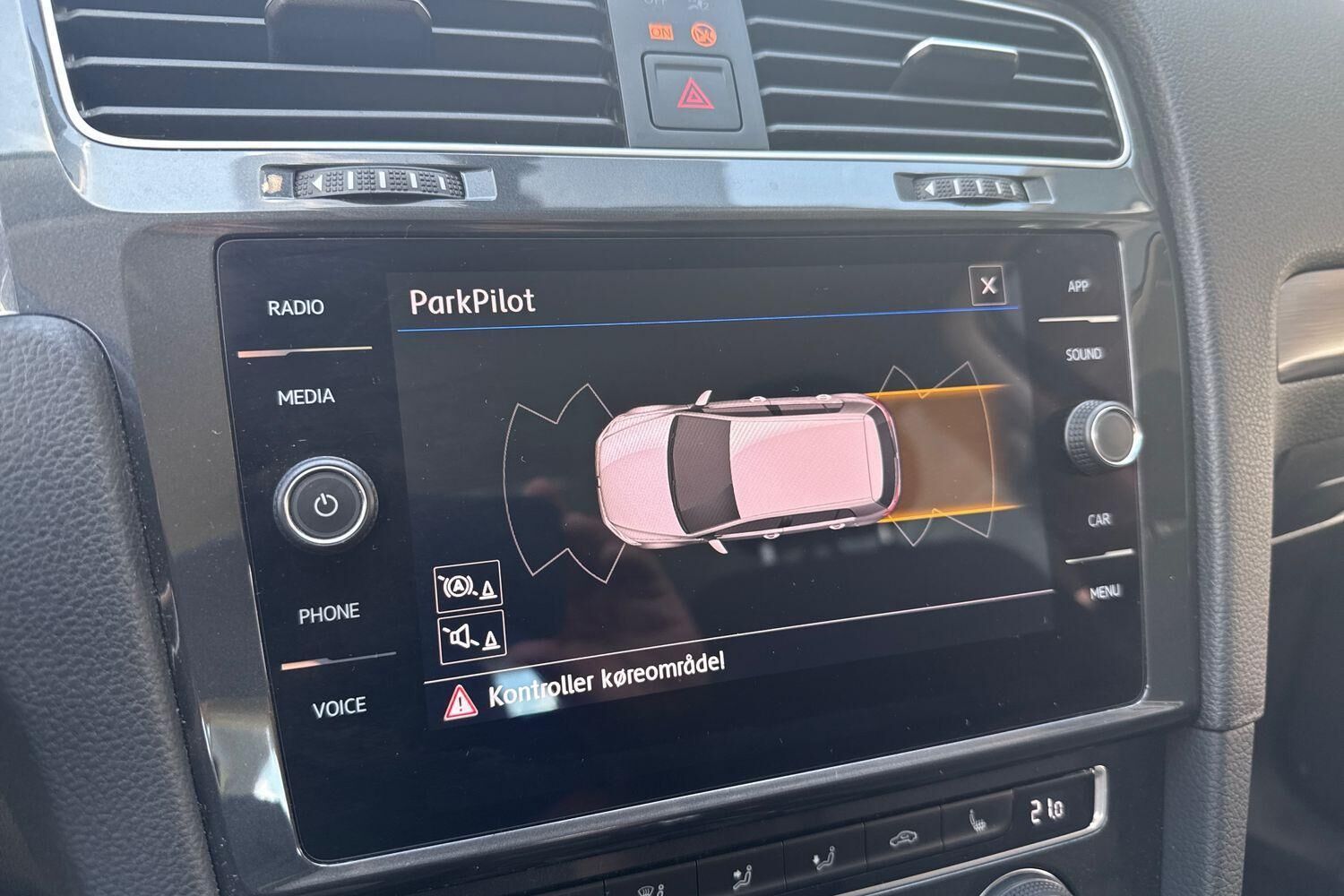 Billede af VW Golf 1,5 TSI BMT EVO Comfortline Connect DSG 150HK 5d 7g Aut.