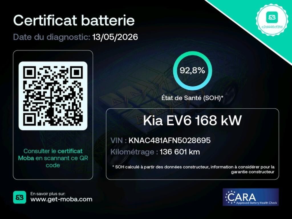 Billede af Kia EV6 EL Long Range GT-Line 229HK 5d Aut.