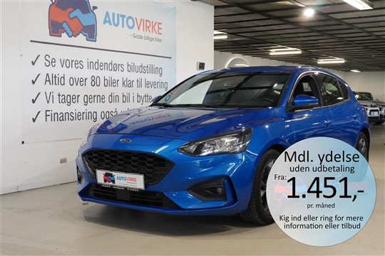 Ford Focus 1,0 EcoBoost ST-Line 125HK 5d 6g