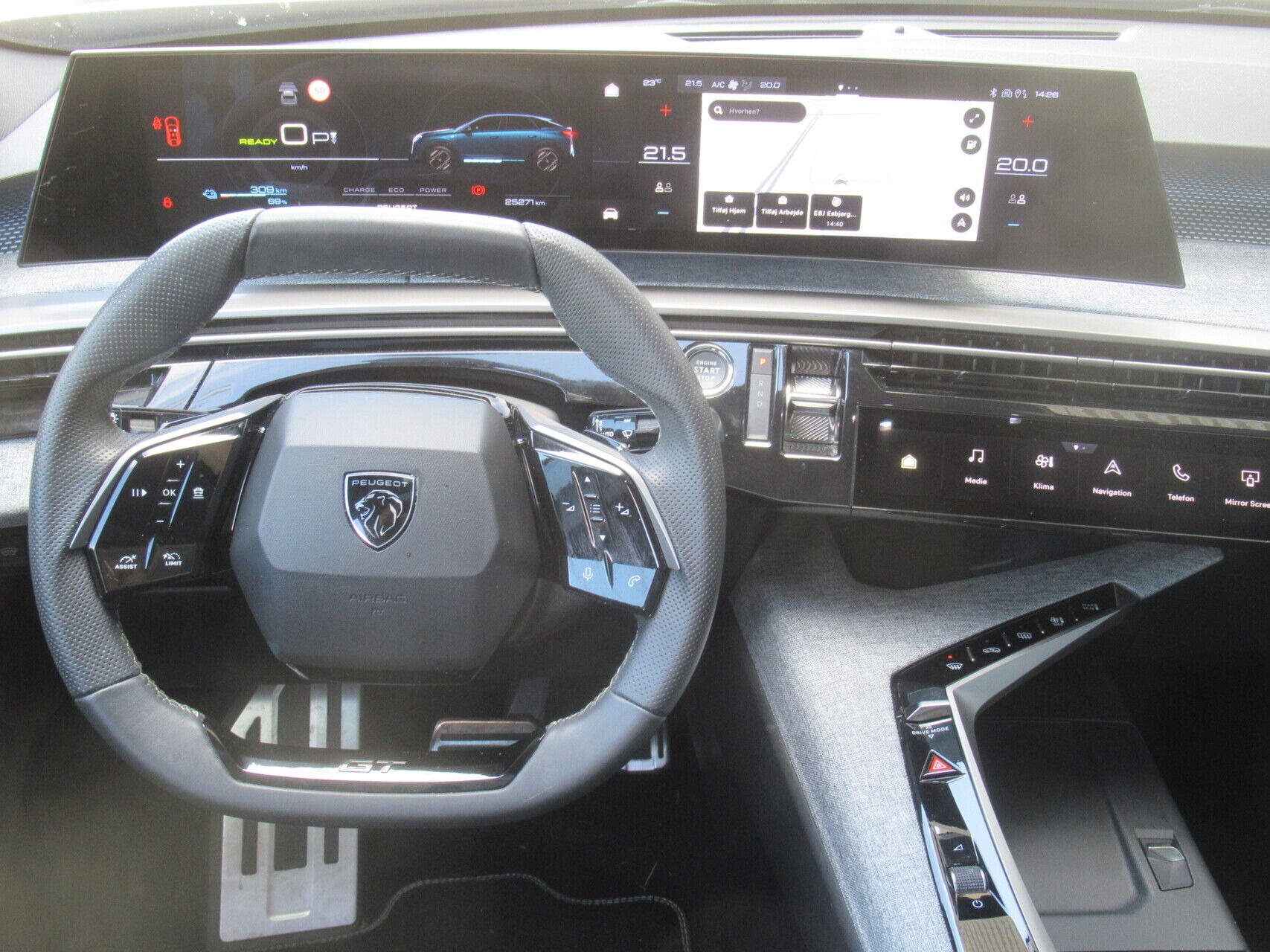 Billede af Peugeot e-3008 EL GT Pack 210HK 5d Aut.
