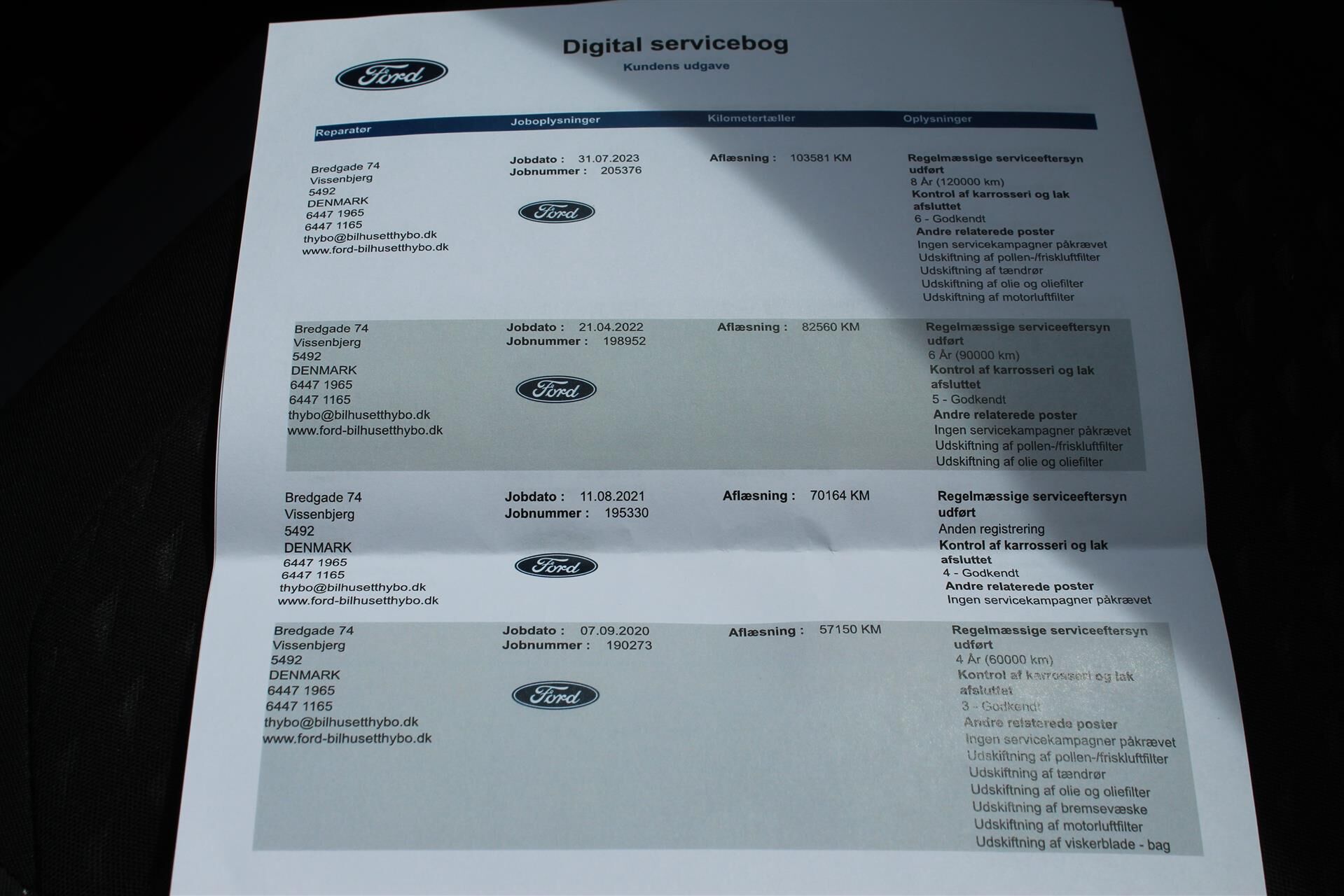 Billede af Ford Fiesta 1,0 EcoBoost Titanium Start/Stop 100HK 5d 6g