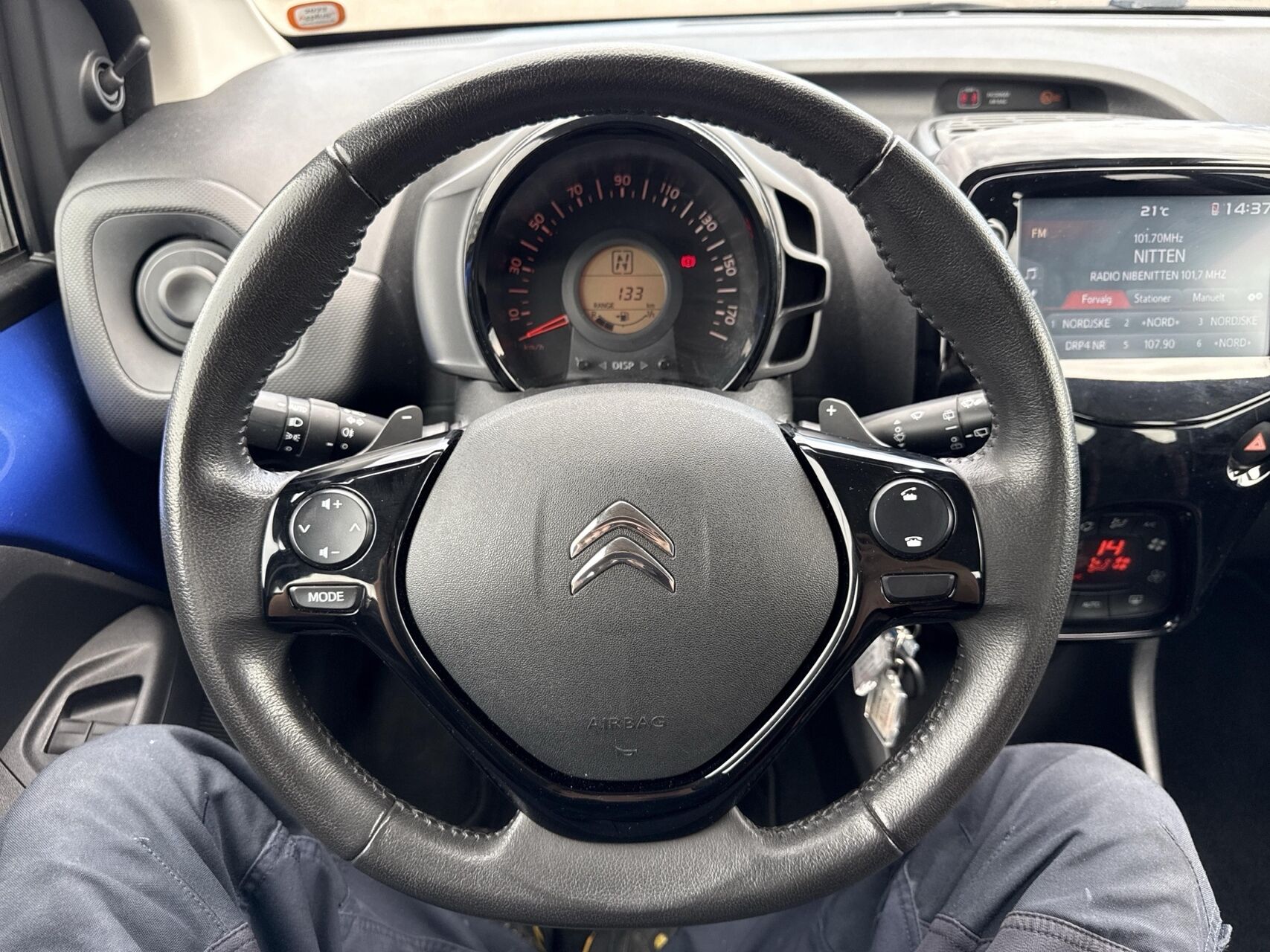 Billede af Citroën C1 1,0 VTi VTR ETG 72HK 5d Aut.