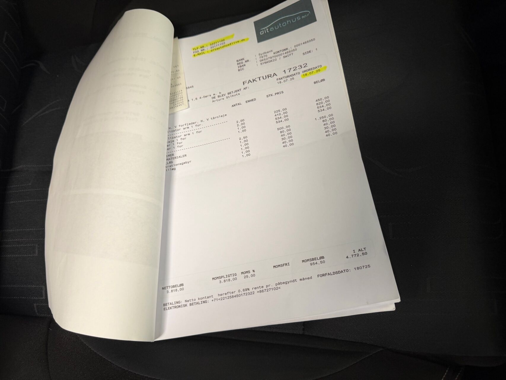 Billede af Citroën C4 1,6 HDI Seduction 92HK 5d