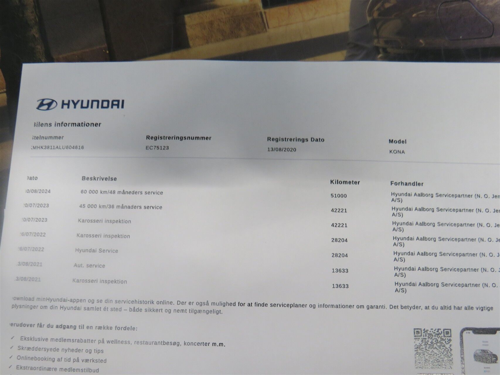 Billede af Hyundai Kona 1,0 T-GDI Life+ 120HK 5d 6g