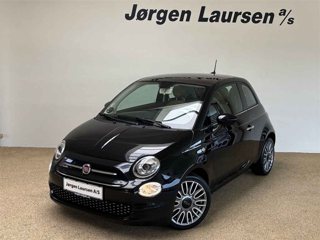 Fiat 500 0,9 TwinAir Black Navigator Start & Stop 80HK 3d