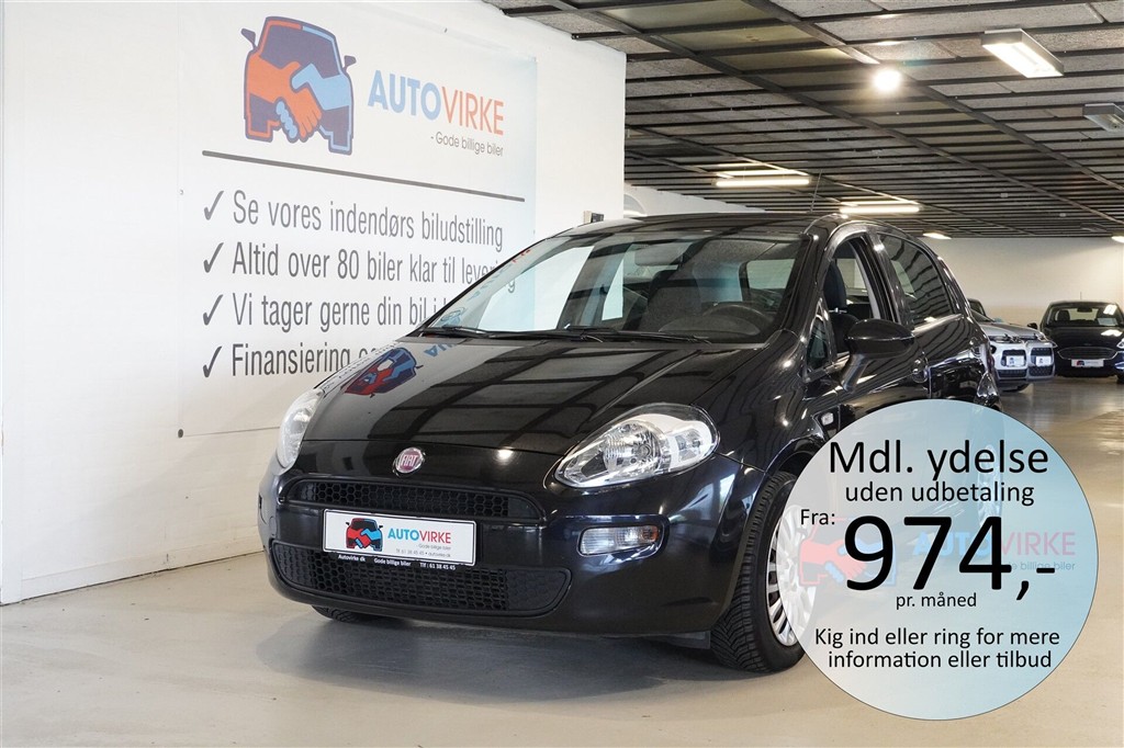 Fiat Punto 0,9 TwinAir Turbo Popstar 100HK 5d 6g