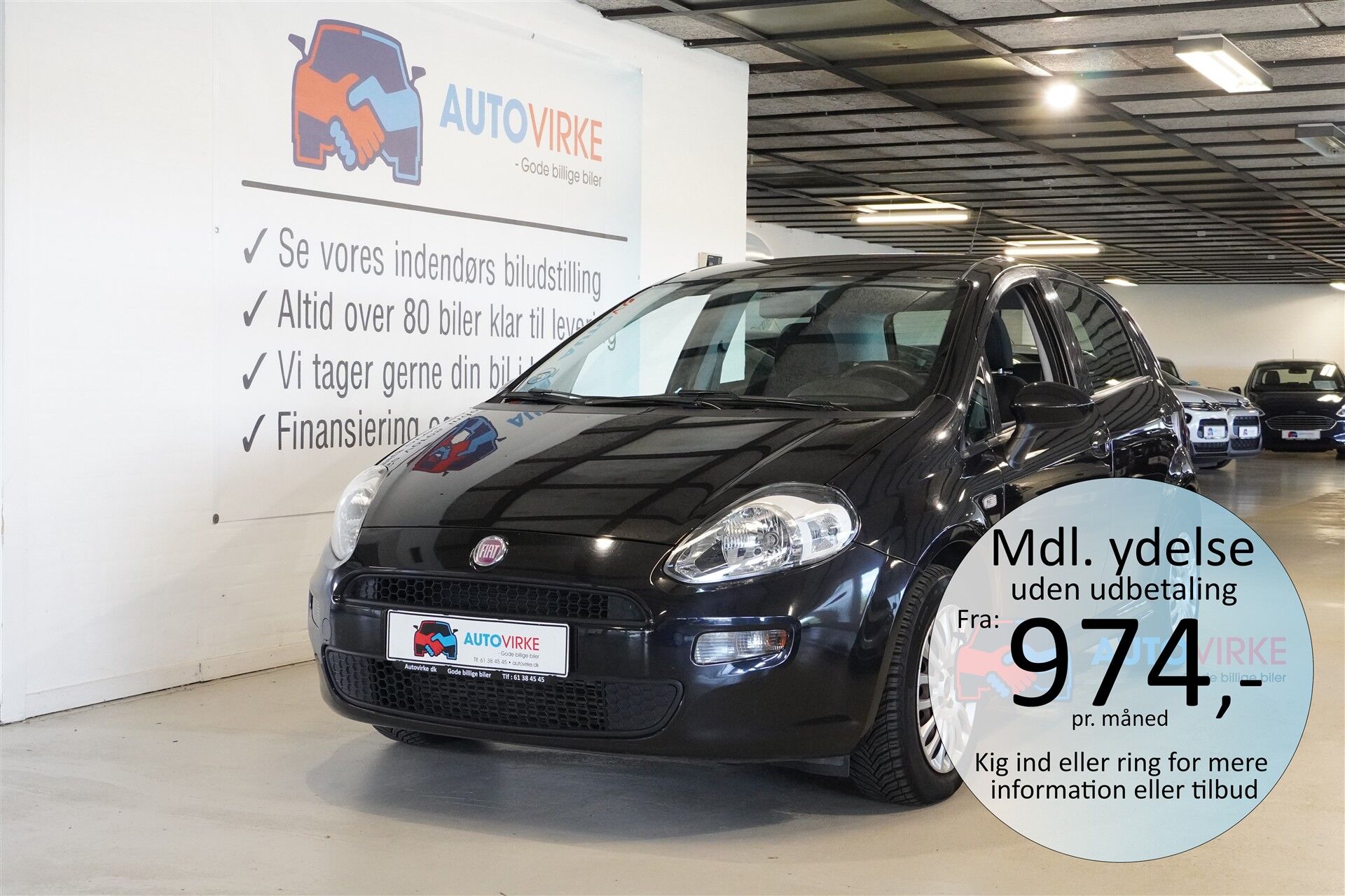 Billede af Fiat Punto 0,9 TwinAir Turbo Popstar 100HK 5d 6g