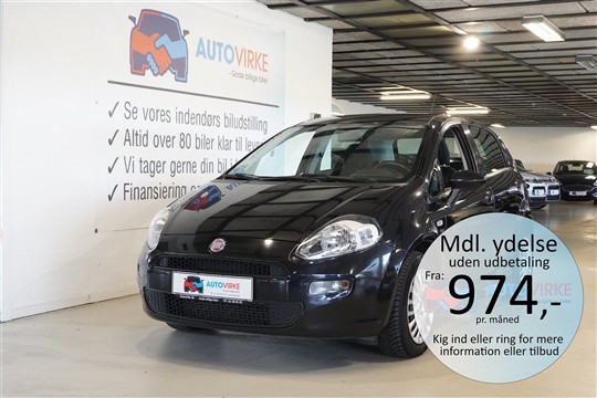 Fiat Punto 0,9 TwinAir Turbo Popstar 100HK 5d 6g